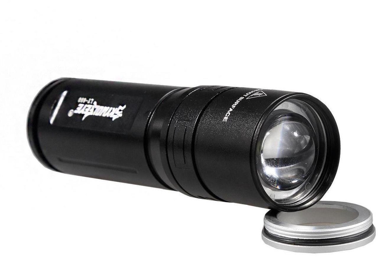 Alt view image 4 of 4 - Skywolfeye 12000LM XML-T6 Cree Led Adjustable Rotary 18650/26650 Led Flashlight