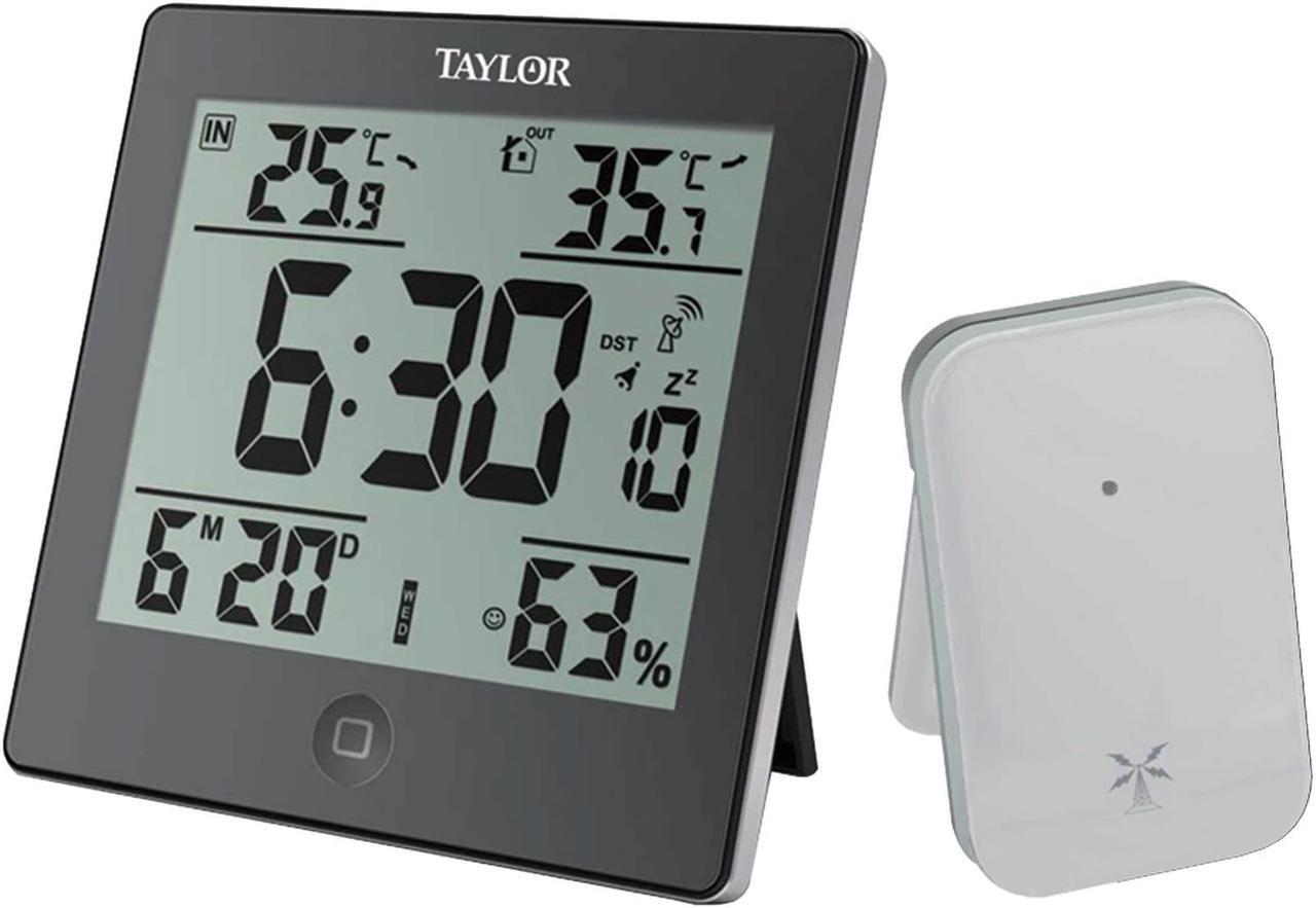 Alt view image 3 of 12 - Taylor Precision Products 1731 Wireless Indoor & Outdoor Weather Station with Hygrometer