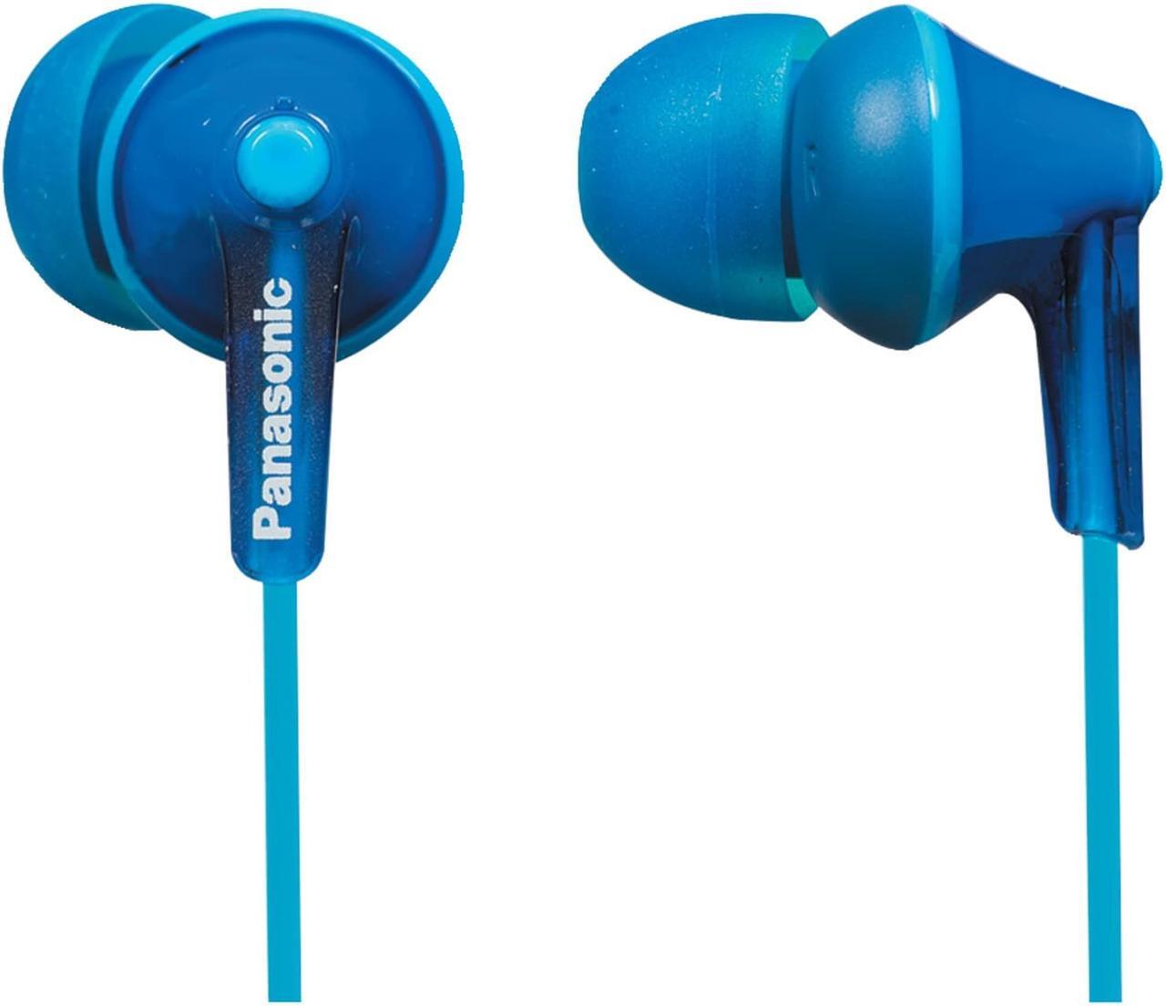 Alt view image 6 of 8 - Panasonic Rp-tcm125-a Tcm125 Earbuds With Remote & Microphone (Blue)
