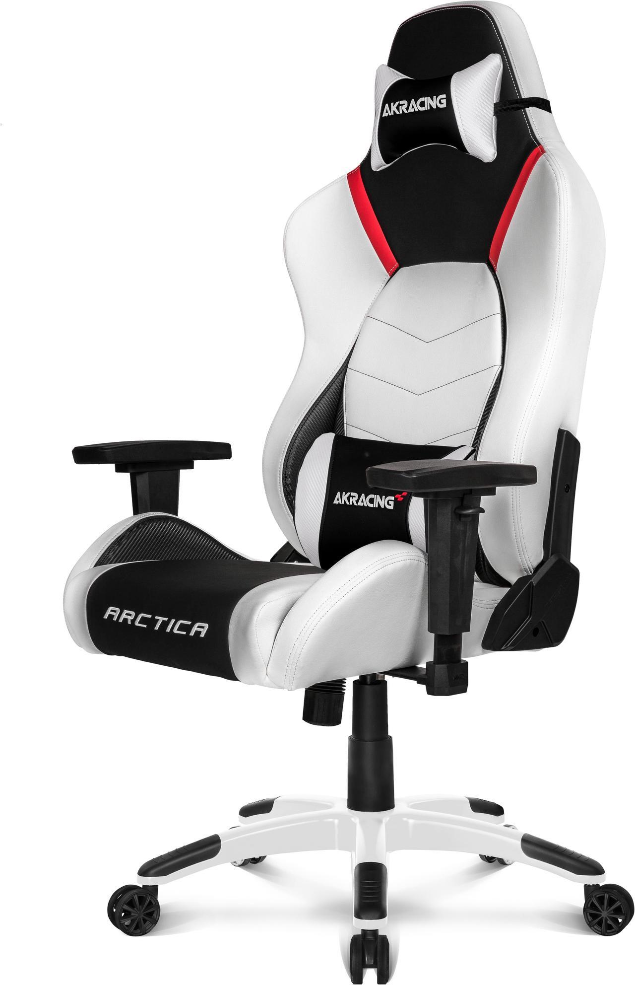 Alt view image 2 of 5 - AKRacing Arctica Gaming Chair - White