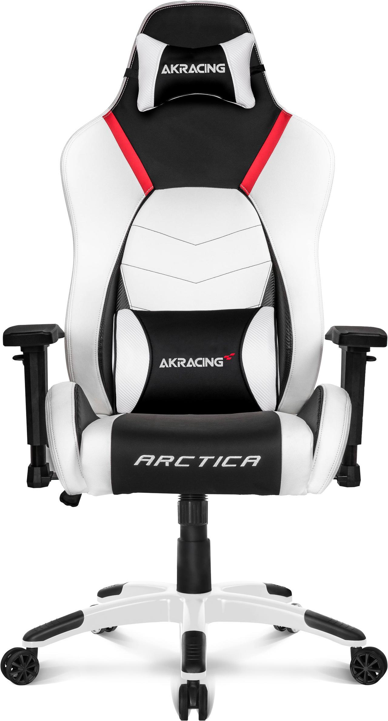 Alt view image 4 of 5 - AKRacing Arctica Gaming Chair - White