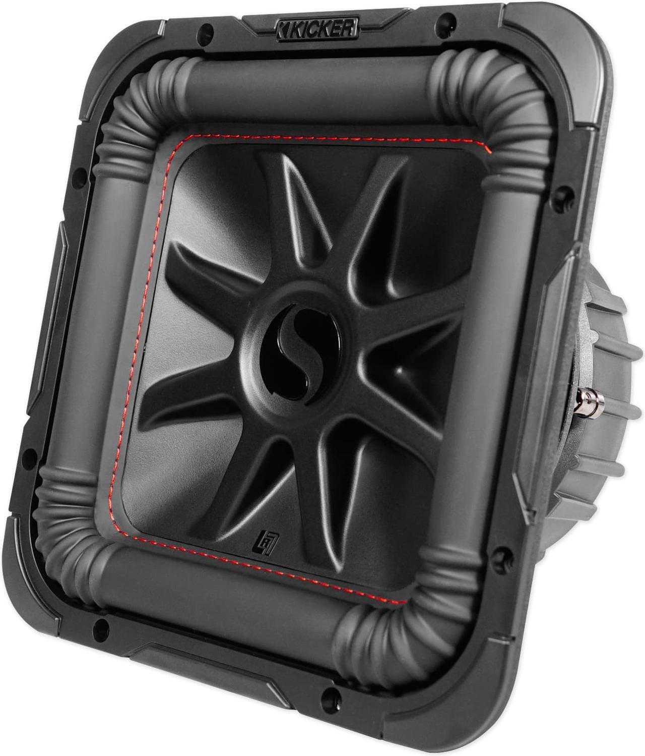 Alt view image 5 of 20 - Kicker L7R 10-Inch 1000-Watt Max 2-Ohm DVC Square Subwoofer