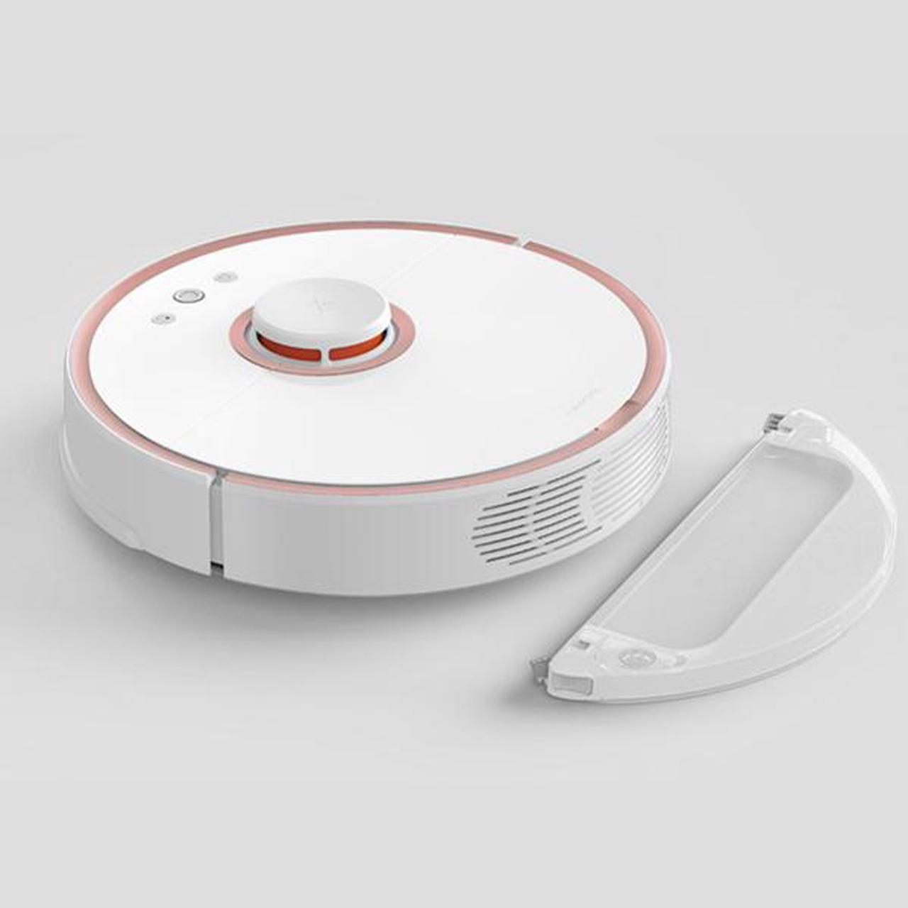 Alt view image 2 of 4 - Xiaomi Roborock S50 Smart Robot Vacuum Cleaner 2-in-1 Sweep Mop LDS Bumper SLAM 2000Pa Suction 5200mAh Battery, Rose Gold