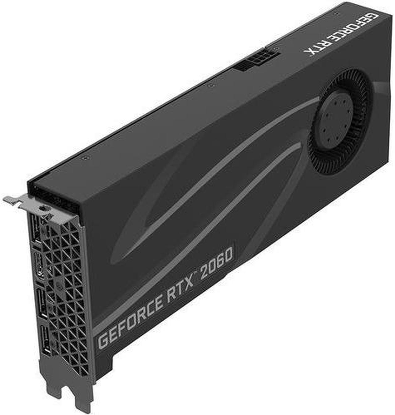 Alt view image 2 of 15 - PNY GeForce RTX 2060 Graphic Card - 1.37 GHz Core - 1.68 GHz Boost Clock - 6 GB GDDR6 - Full-height - Dual Slot Space Required