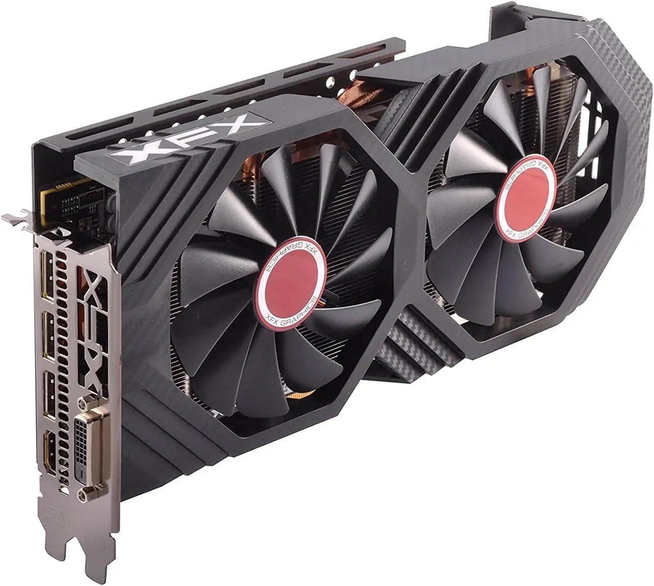 Alt view image 13 of 16 - XFX Radeon RX 580 8GB DDR5 PCI Express 3.0 CrossFireX Support Graphics Card RX-580P8DFD6