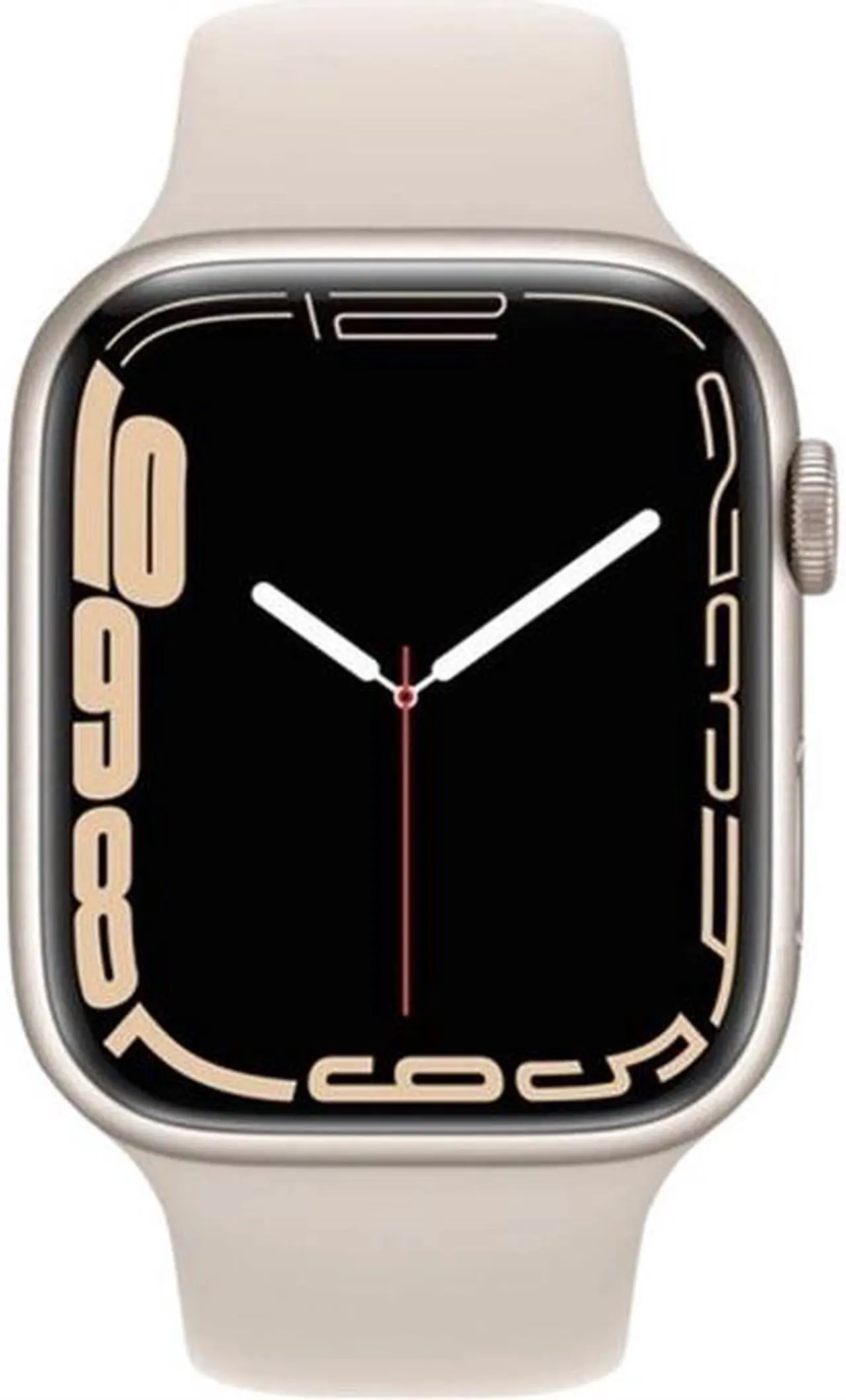 Main image of Apple Watch Series 7 (GPS) 41mm Aluminum Case, Starlight