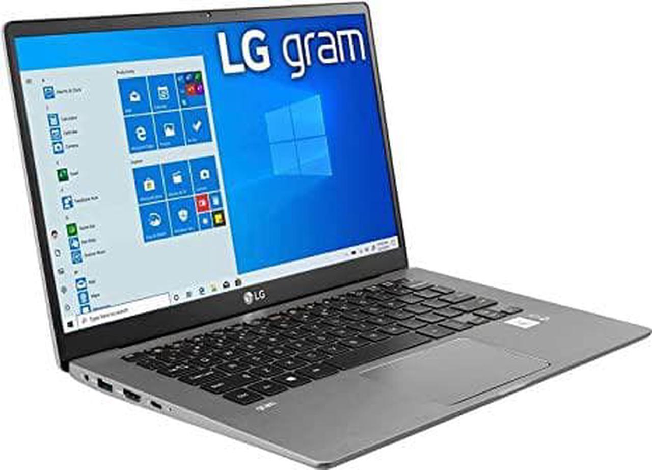Alt view image 2 of 4 - LG GRAM 14.0" FHD I7-1065G7 8 256GB SSD 14Z90N-U.AAS6U1 - DARK SILVER