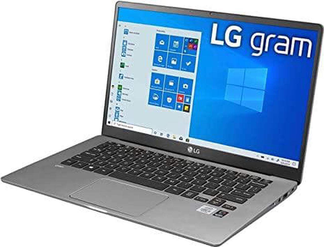 Alt view image 3 of 4 - LG GRAM 14.0" FHD I7-1065G7 8 256GB SSD 14Z90N-U.AAS6U1 - DARK SILVER