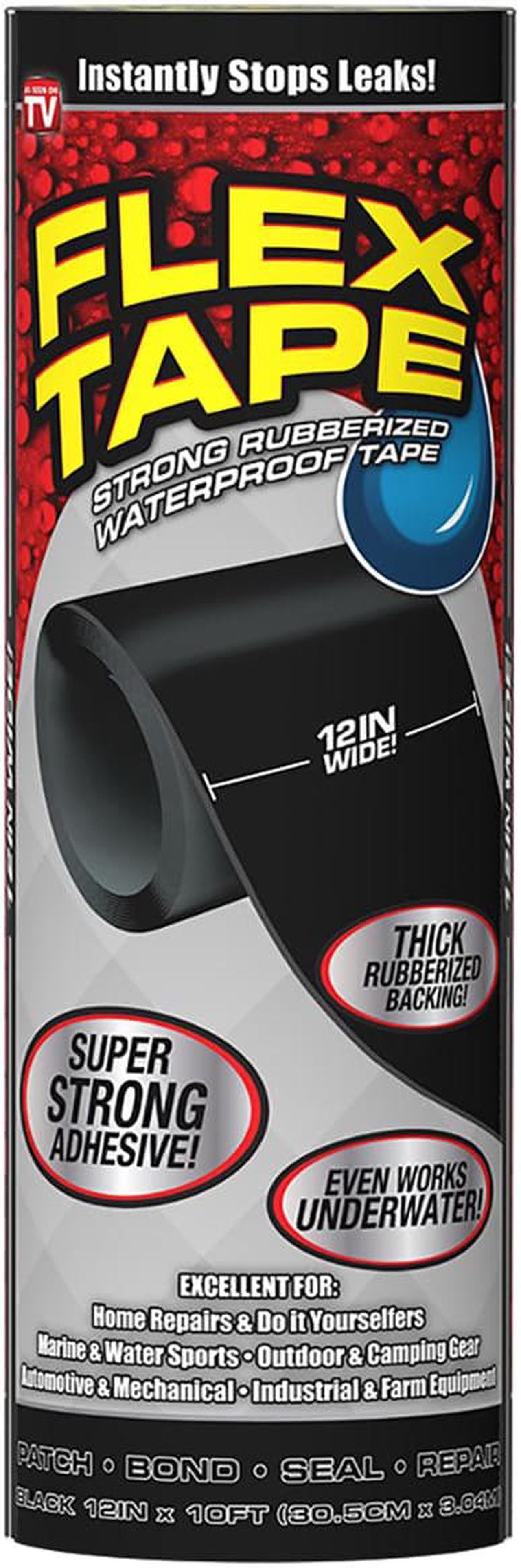 Main image of FLEX TAPE BLACK 12 .in  X 10'