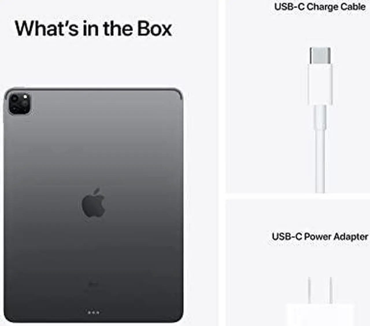 Alt view image 3 of 3 - APPLE IPAD PRO 12.9" 5TH GENERATION 128GB WIFI MHNF3LL/A - SPACE GRAY