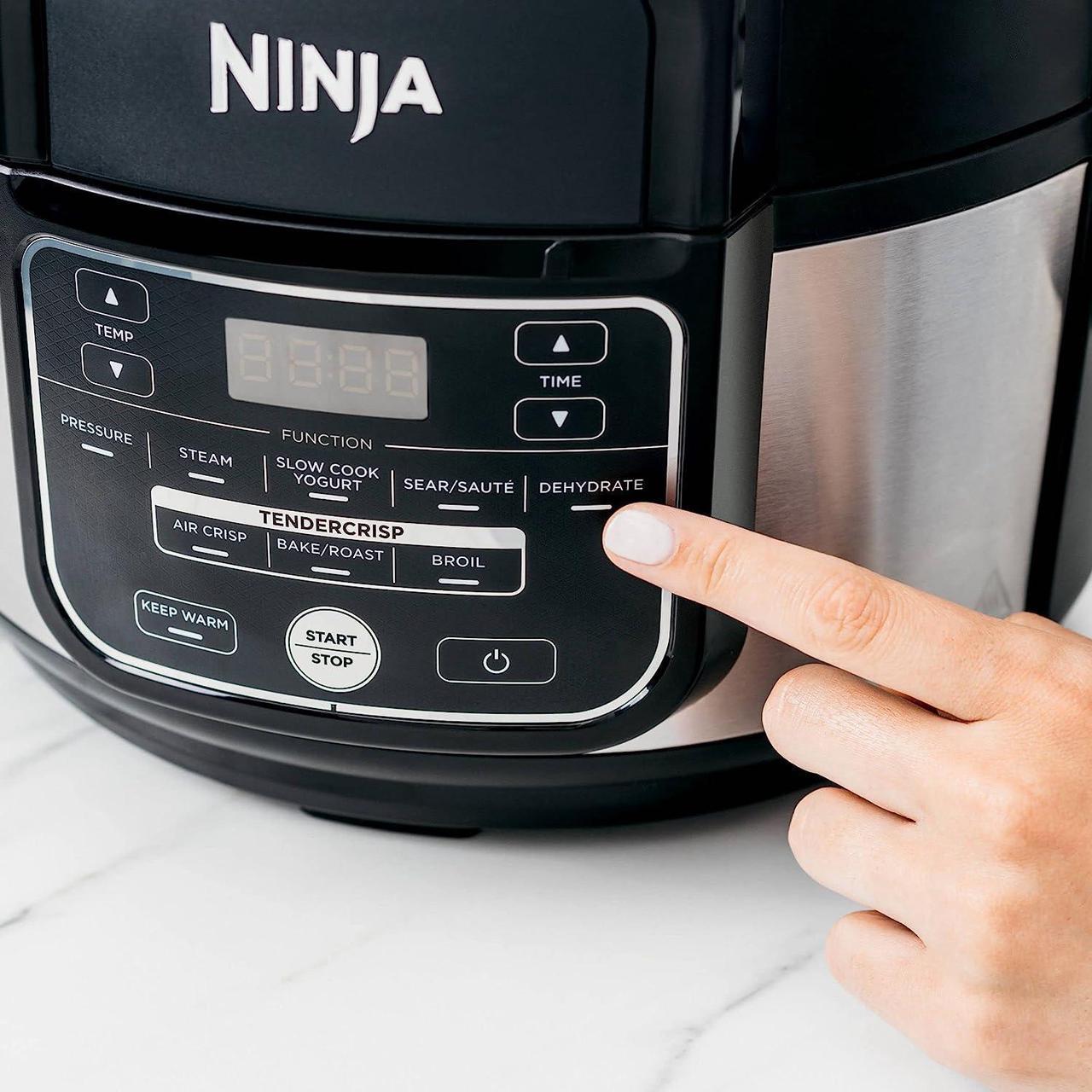 Alt view image 4 of 5 - Ninja Foodi Programmable 10-in-1 5-Quart Pressure Cooker Air Fryer FD101