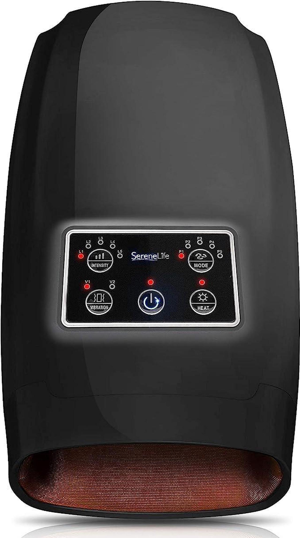 Main image of SereneLife Electric Compression Hand Massager SLHNDMSG85 - BLACK