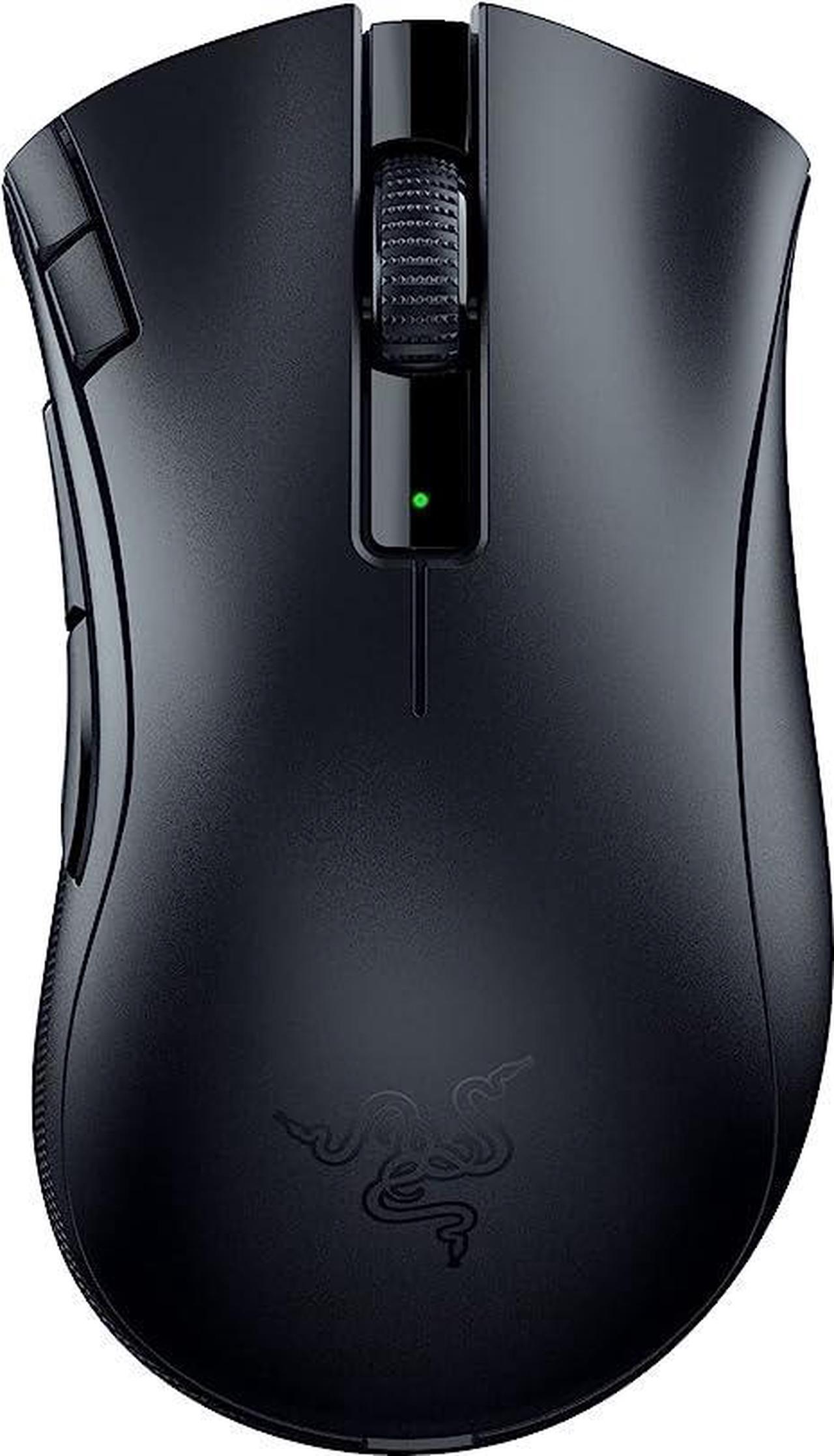 Alt view image 8 of 12 - Razer DeathAdder V2 X Hyperspeed: Award-Winning Ergonomic Design - Ultra-Fast Hyperspeed Wireless - 235hr Battery Life - 7 Programmable Buttons - Gen 2 Mechanical Switches - 5G 14K DPI Optical Sensor