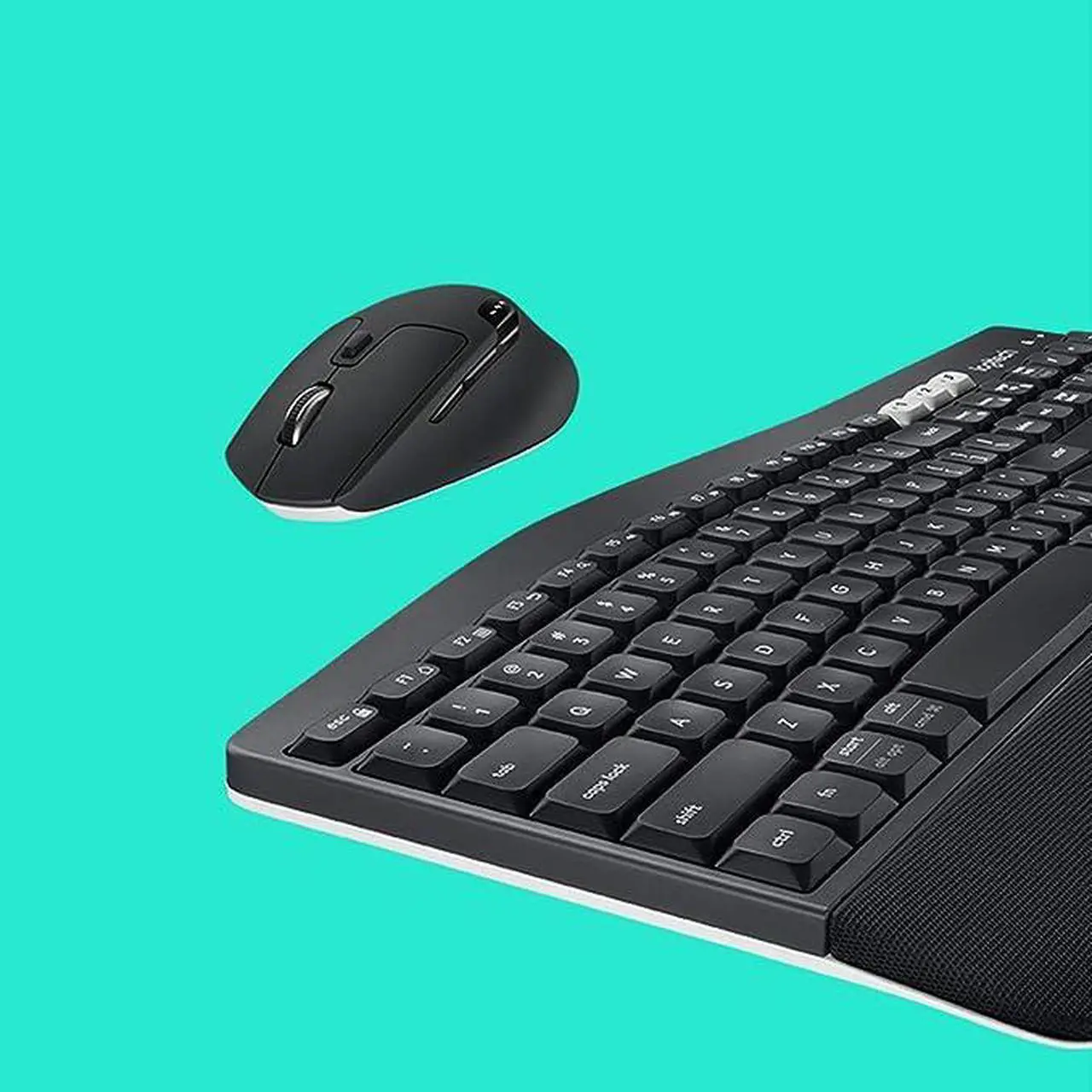 Alt view image 14 of 16 - Logitech MK850 Performance Wireless Keyboard and Mouse Combo - USB Wireless Bluetooth/RF USB Wireless Bluetooth/RF Optical - 1000 dpi - 8 Button - Scroll Wheel - AAA, AA - Compatible with Desktop ...