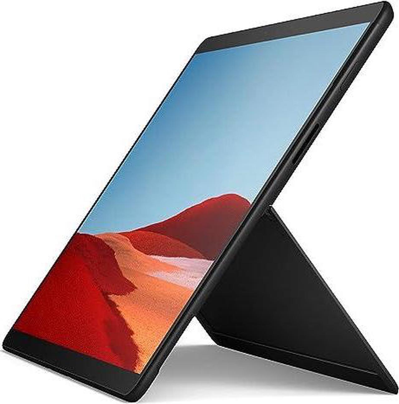 Alt view image 2 of 14 - Microsoft Surface Pro X 13" Microsoft SQ2 16GB RAM 256GB SSD WiFi + 4G LTE Matte Black - Microsoft SQ2 Processor - Qualcomm Snapdragon X24 LTE modem - Laptop, tablet, or studio mode - Microsoft S