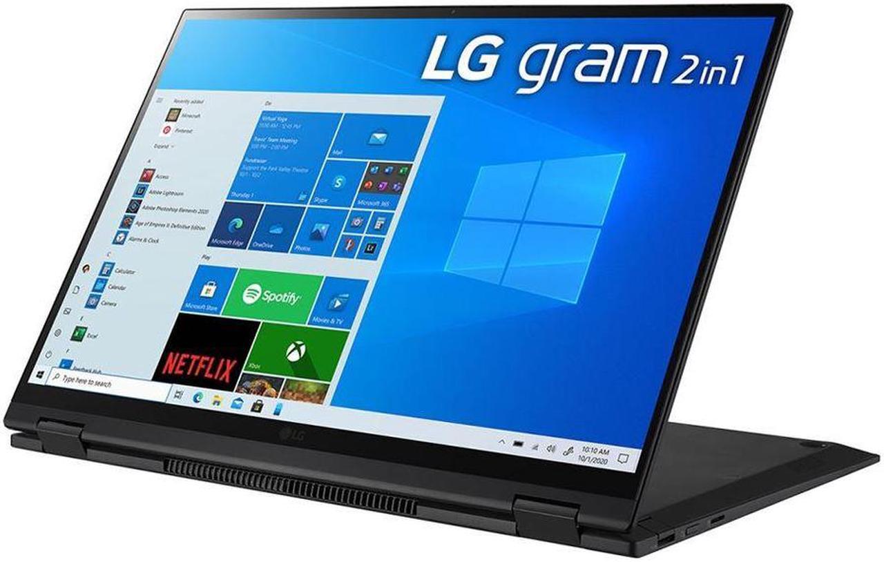 Alt view image 9 of 13 - LG Gram 16 2-in-1 Laptop: Core i7-1360P, 32GB DDR5 RAM, 1TB SSD, 16" 2560x1600 Touch Display, Pen