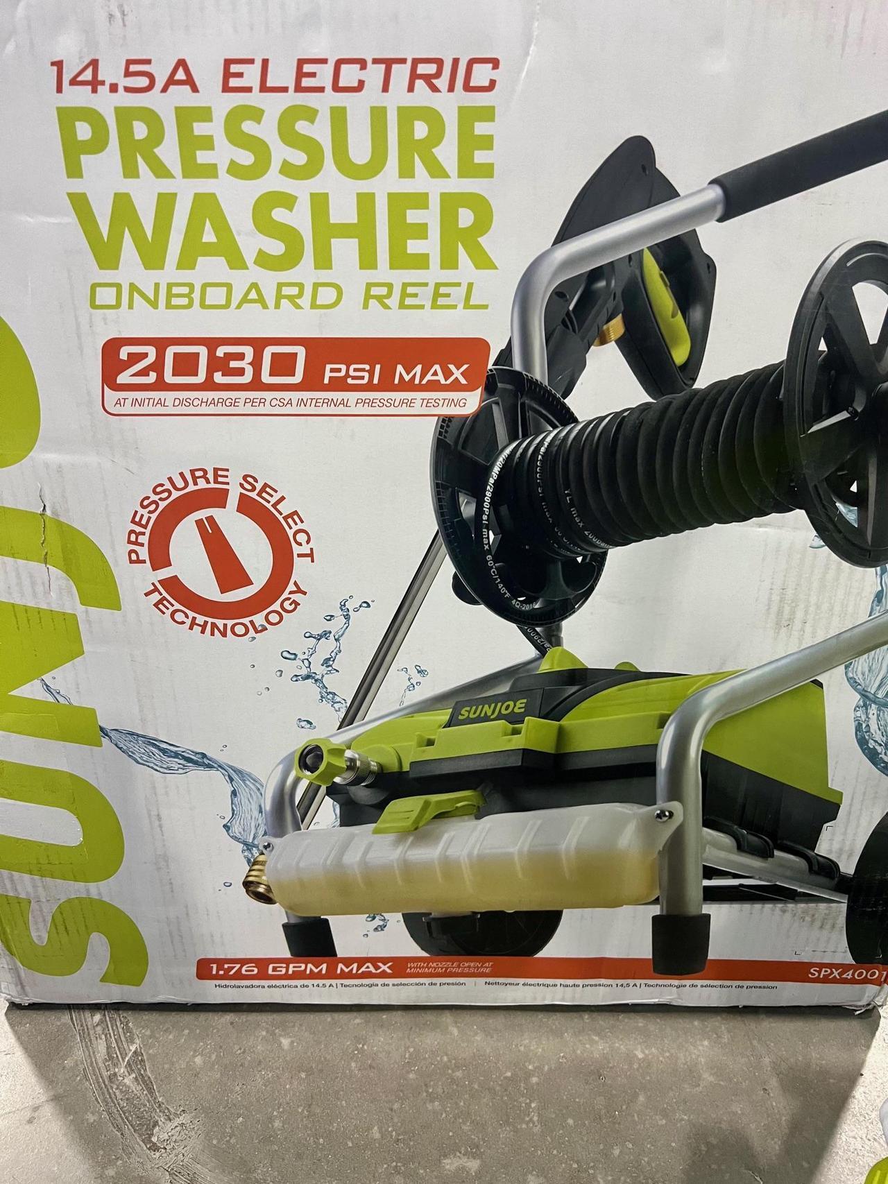 Alt view image 5 of 5 - Sun Joe SPX4001-PRO Pressure Washer - Green