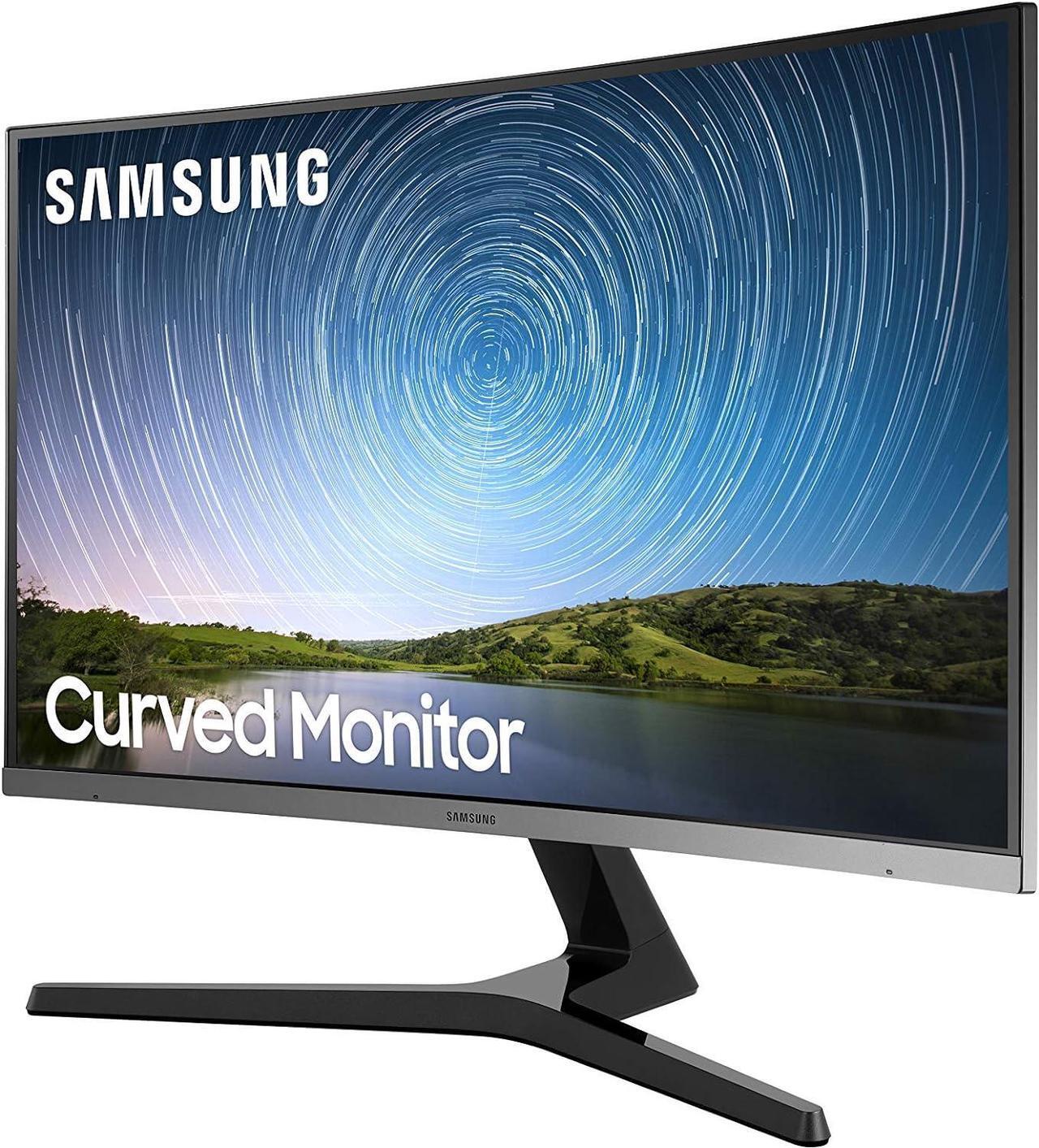 Alt view image 4 of 9 - SAMSUNG LC32R500FHNXZA-RB 32" FHD Curved Monitor - black