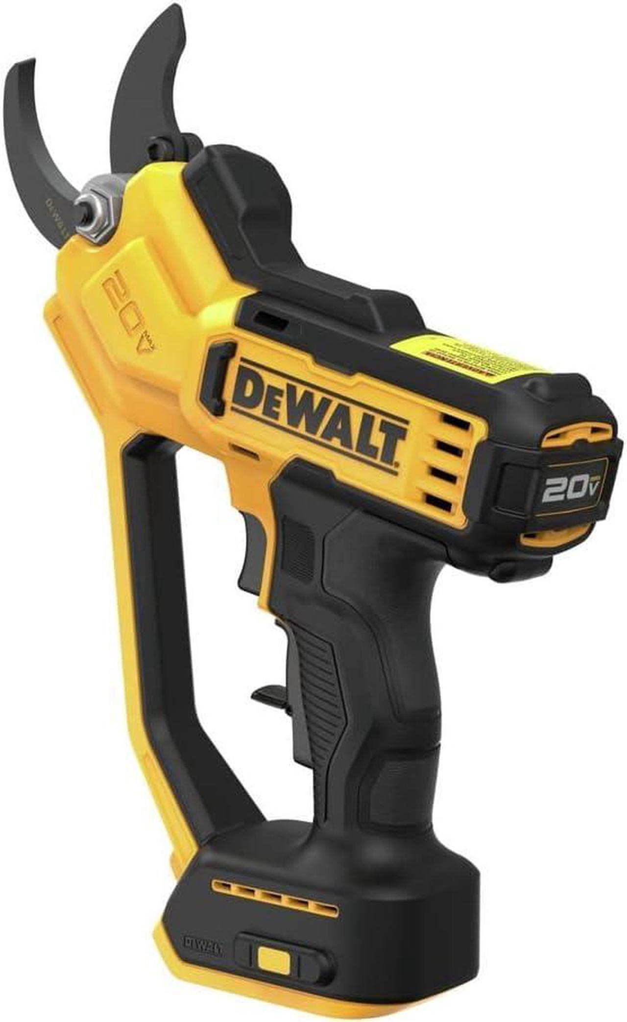 Alt view image 3 of 4 - DEWALT 20V MAX Cordless Battery Powered Pruner Tool Only DCPR320B - Yellow