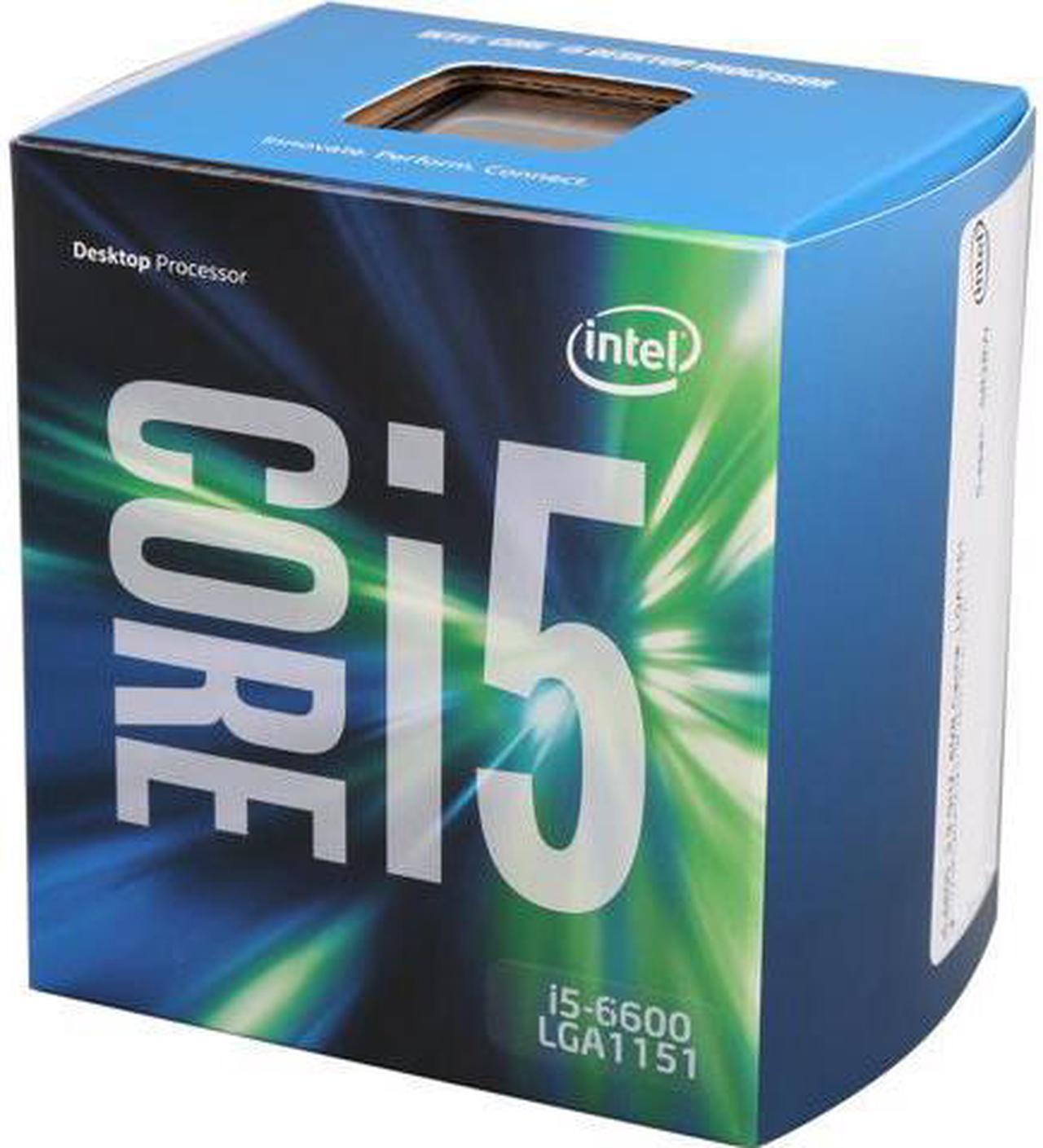 Intel Core i5-6600 Skylake Quad-Core 3.3 GHz LGA 1151 65W BX80662I56600 Desktop Processor Intel HD Graphics 530