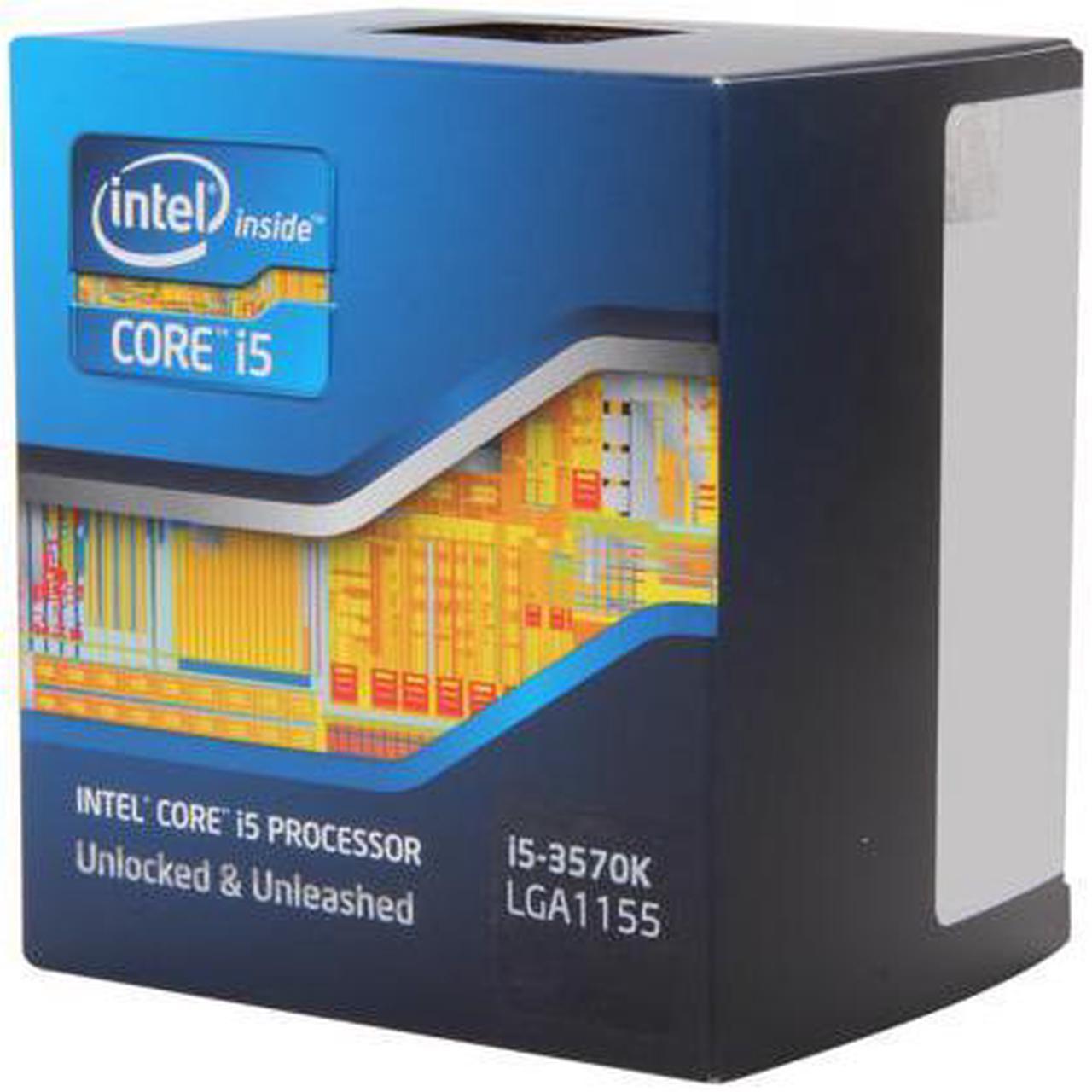 Intel Core i5-3570K Ivy Bridge Quad-Core 3.4GHz (3.8GHz Turbo) LGA 1155 77W BX80637I53570K Desktop Processor Intel HD Graphics 4000