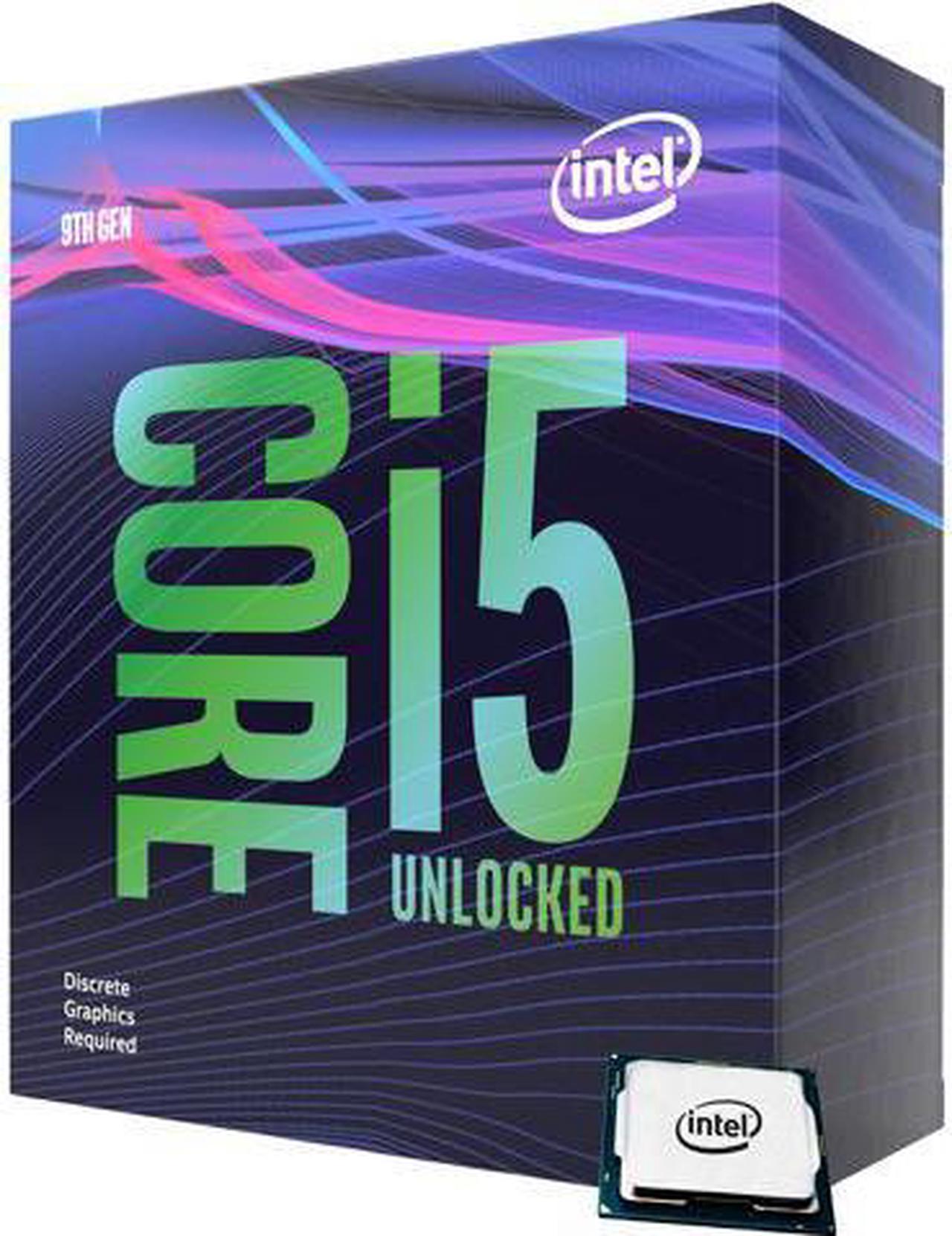 Intel Core i5-9600KF Coffee Lake 6-Core 3.7 GHz (4.6 GHz Turbo) LGA 1151 (300 Series) 95W BX80684I59600KF Desktop Processor Without Graphics