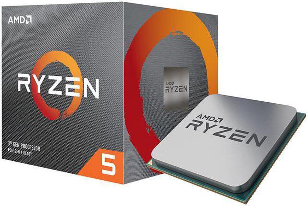 AMD RYZEN 5 3600X 6-Core 3.8 GHz (4.4 GHz Max Boost) Socket AM4 95W 100-100000022BOX Desktop Processor