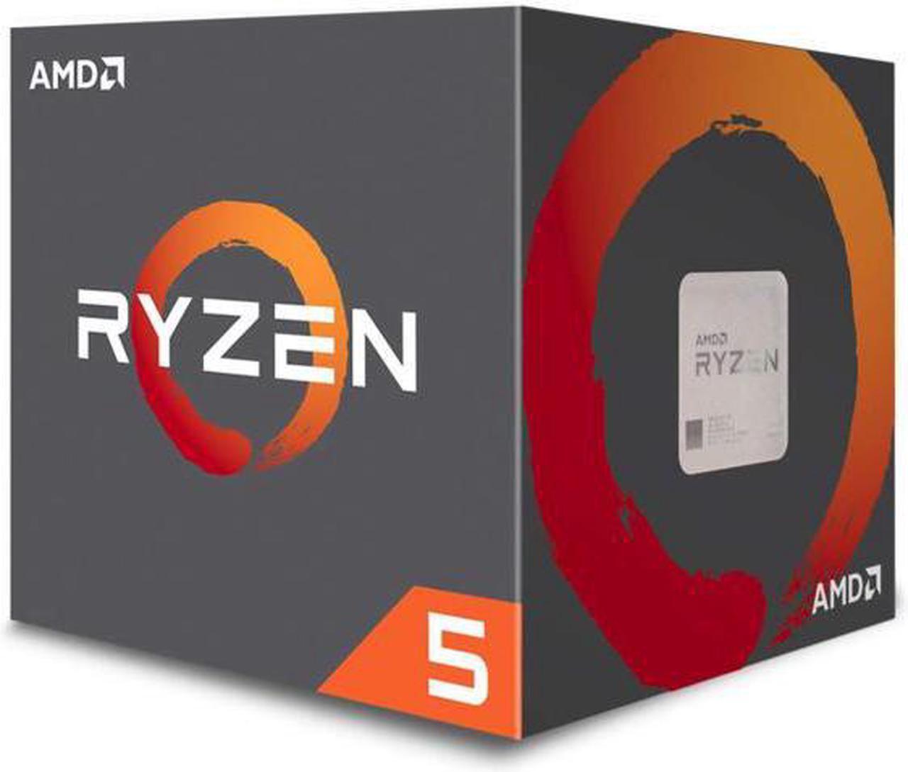 AMD Desktop Ryzen 5 1600 65W AM4 Processor with Wraith Stealth Cooler