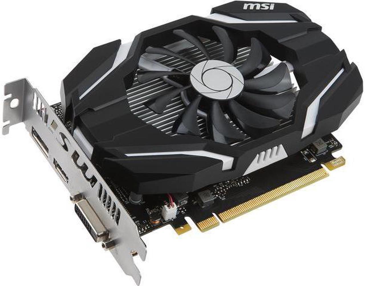 MSI 131207 GeForce GTX 1050 Ti DirectX 12 GTX 1050 Ti 4G OC 4GB 128-Bit GDDR5 PCI Express 3.0 x16 HDCP Ready Video Card