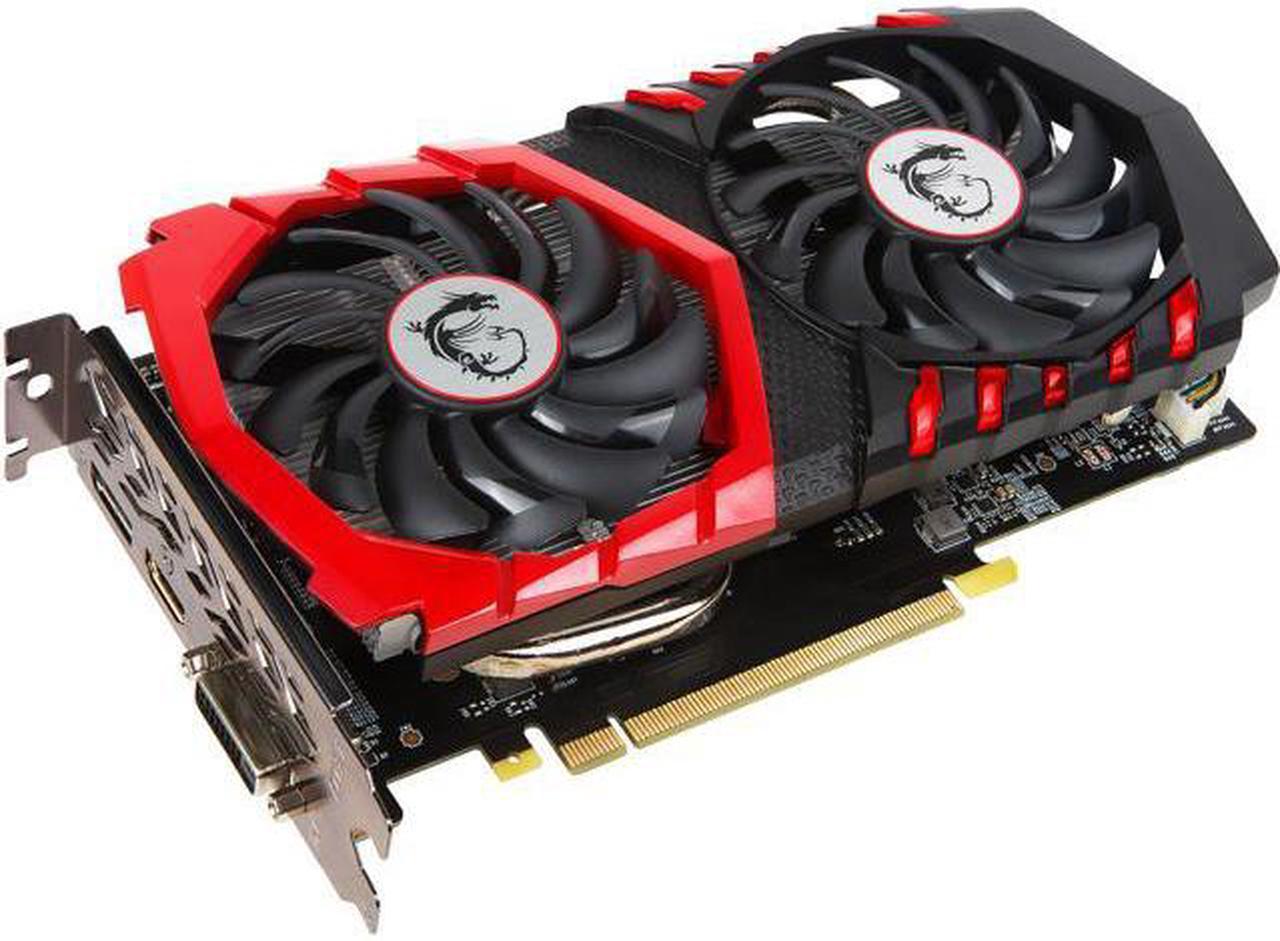 MSI GeForce GTX 1050 Ti DirectX 12 GTX 1050 Ti GAMING 4G 4GB 128-Bit GDDR5 PCI Express 3.0 x16 HDCP Ready Video Card