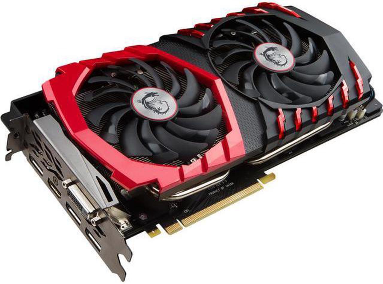 MSI GeForce GTX 1070 Ti DirectX 12 GTX 1070 Ti GAMING 8G 8GB 256-Bit GDDR5 PCI Express 3.0 x16 HDCP Ready SLI Support ATX Video Card