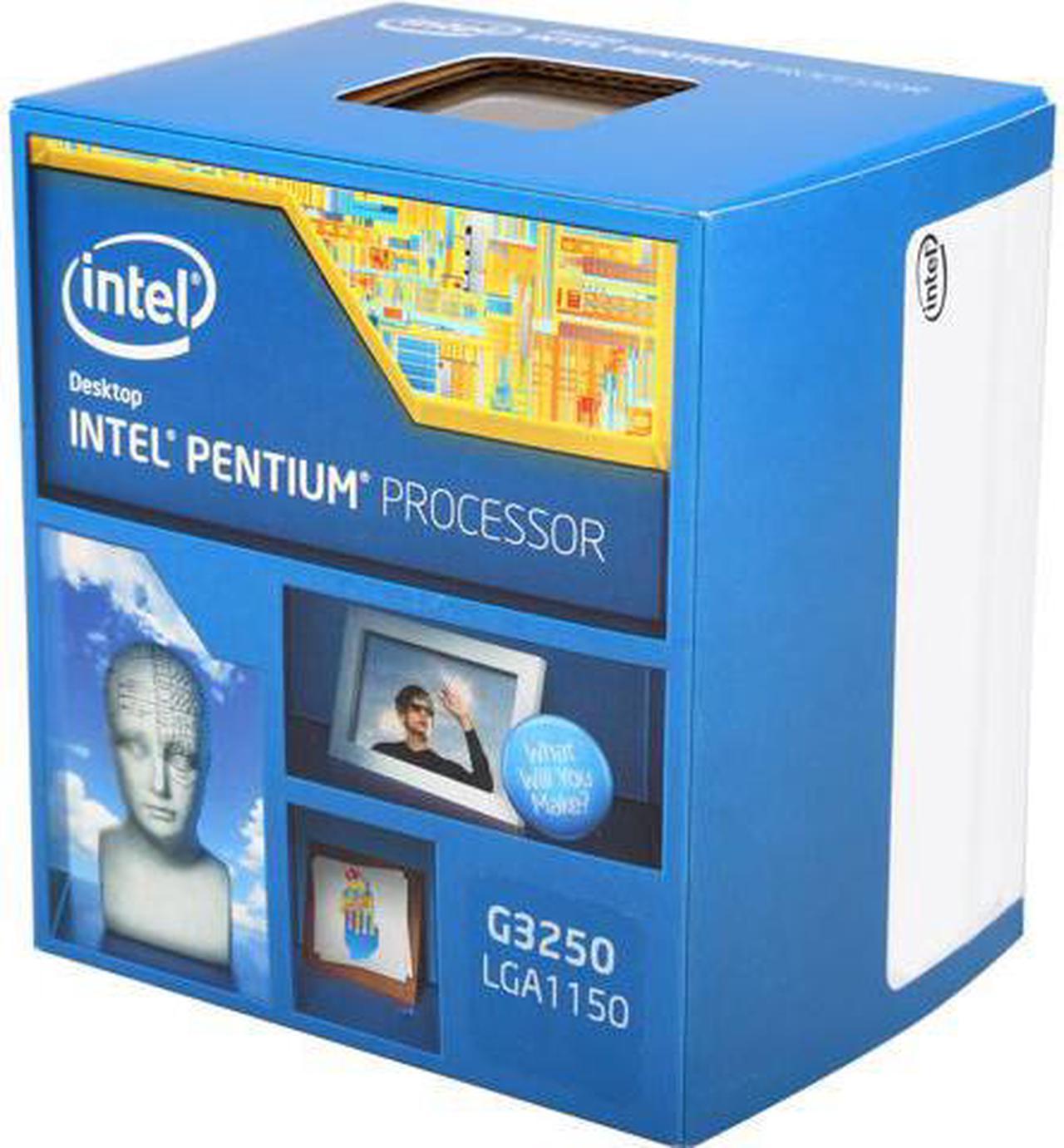 Intel Pentium G3250 Haswell Dual-Core 3.2GHz LGA 1150 53W Desktop ProcessorIntel HD Graphics BX80646G3250