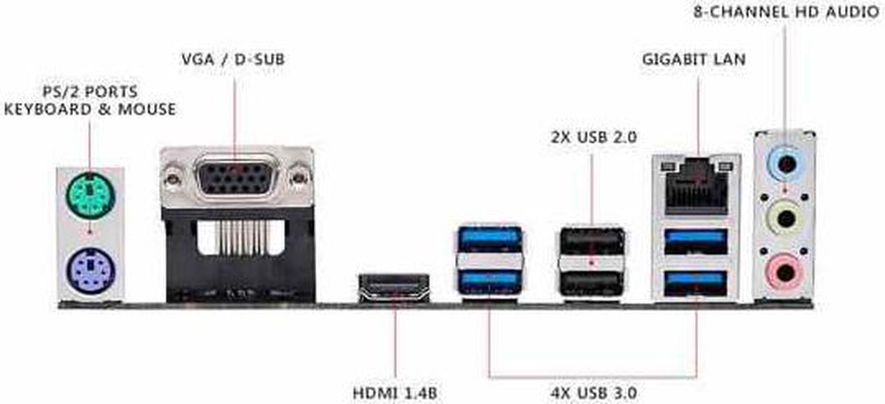 Alt view image 5 of 8 - ASUS Prime A320M-K AMD Ryzen AM4 DDR4 HDMI VGA M.2 Micro-ATX A320 Motherboard