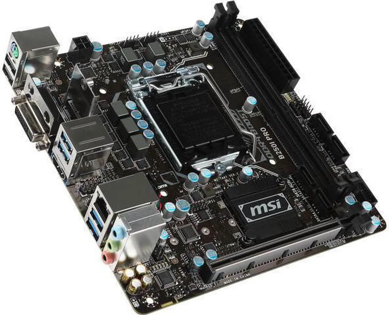 Main image of MSI B250I PRO LGA 1151 Intel B250 HDMI SATA 6Gb/s USB 3.1 Mini ITX Intel Motherboard