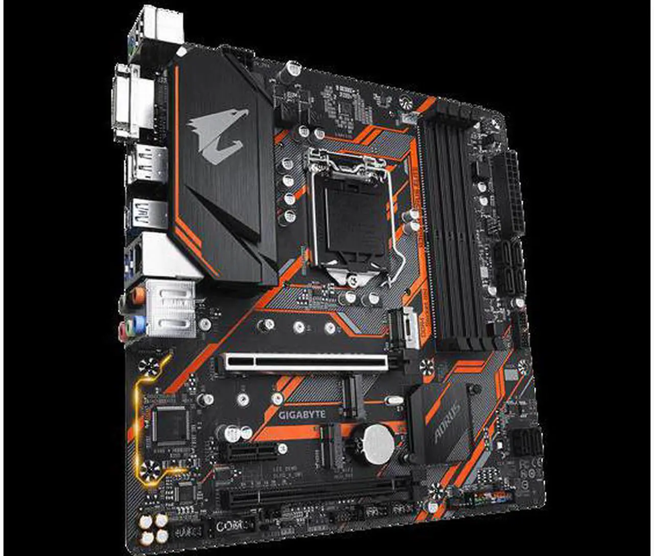Alt view image 2 of 4 - GIGABYTE B365M AORUS ELITE LGA 1151 (300 Series) Intel B365 SATA 6Gb/s Micro ATX Intel Motherboard
