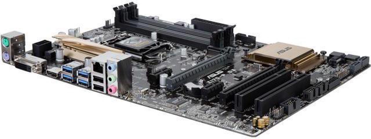 Alt view image 2 of 4 - ASUS Z170-P D3 LGA 1151 Intel Z170 HDMI SATA 6Gb/s USB 3.0 ATX Intel Motherboard