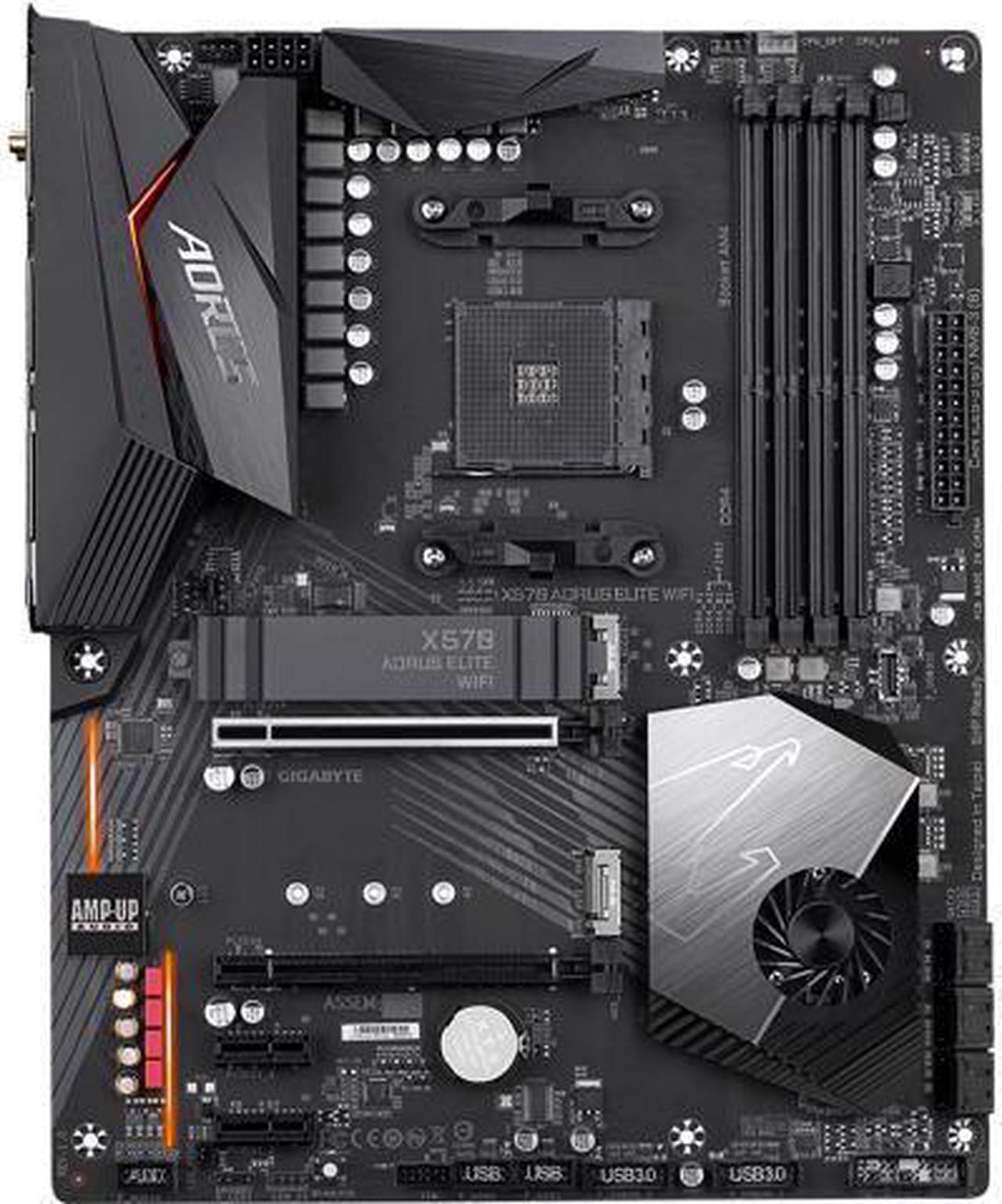 Main image of GIGABYTE X570 AORUS ELITE WIFI AM4 AMD X570 SATA 6Gb/s ATX AMD Motherboard