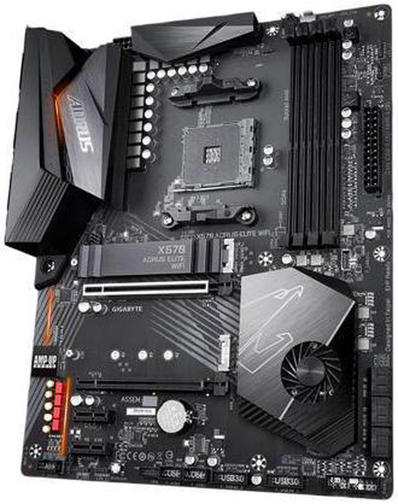 Alt view image 5 of 9 - GIGABYTE X570 AORUS ELITE WIFI AM4 AMD X570 SATA 6Gb/s ATX AMD Motherboard