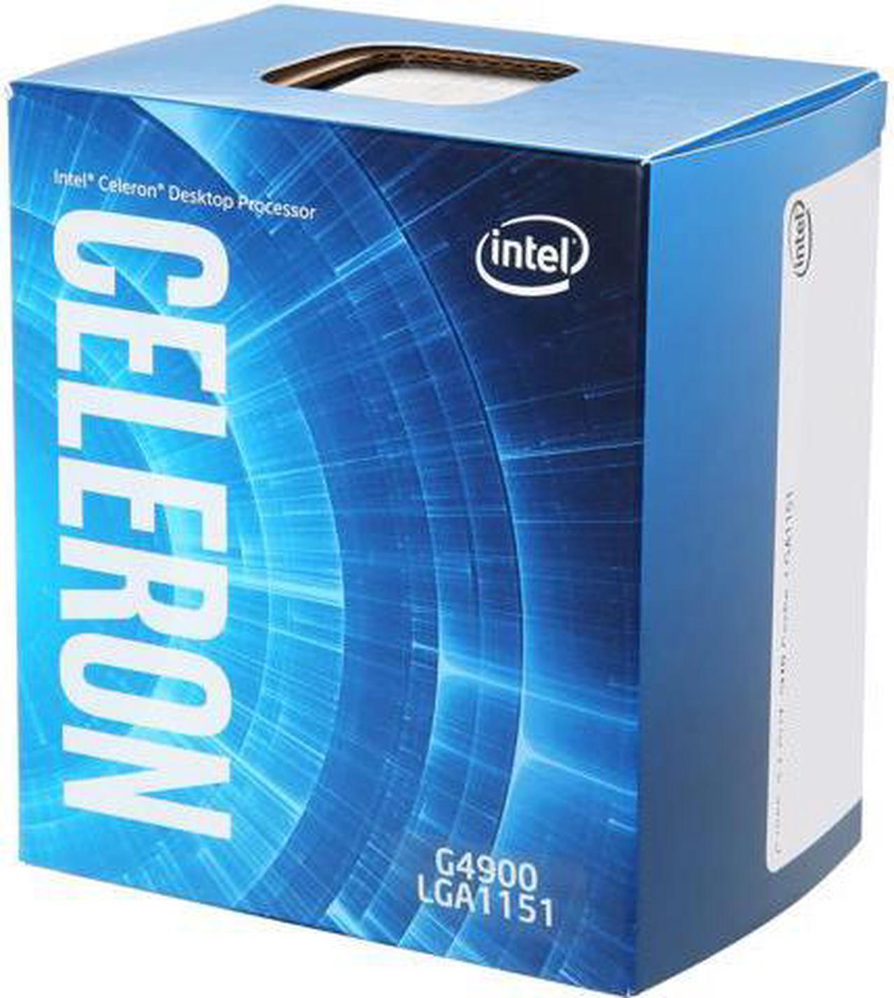 Intel Celeron G4900 Coffee Lake Dual-Core 3.1 GHz LGA 1151 (300 Series) 54W BX80684G4900 Desktop Processor Intel UHD Graphics 610