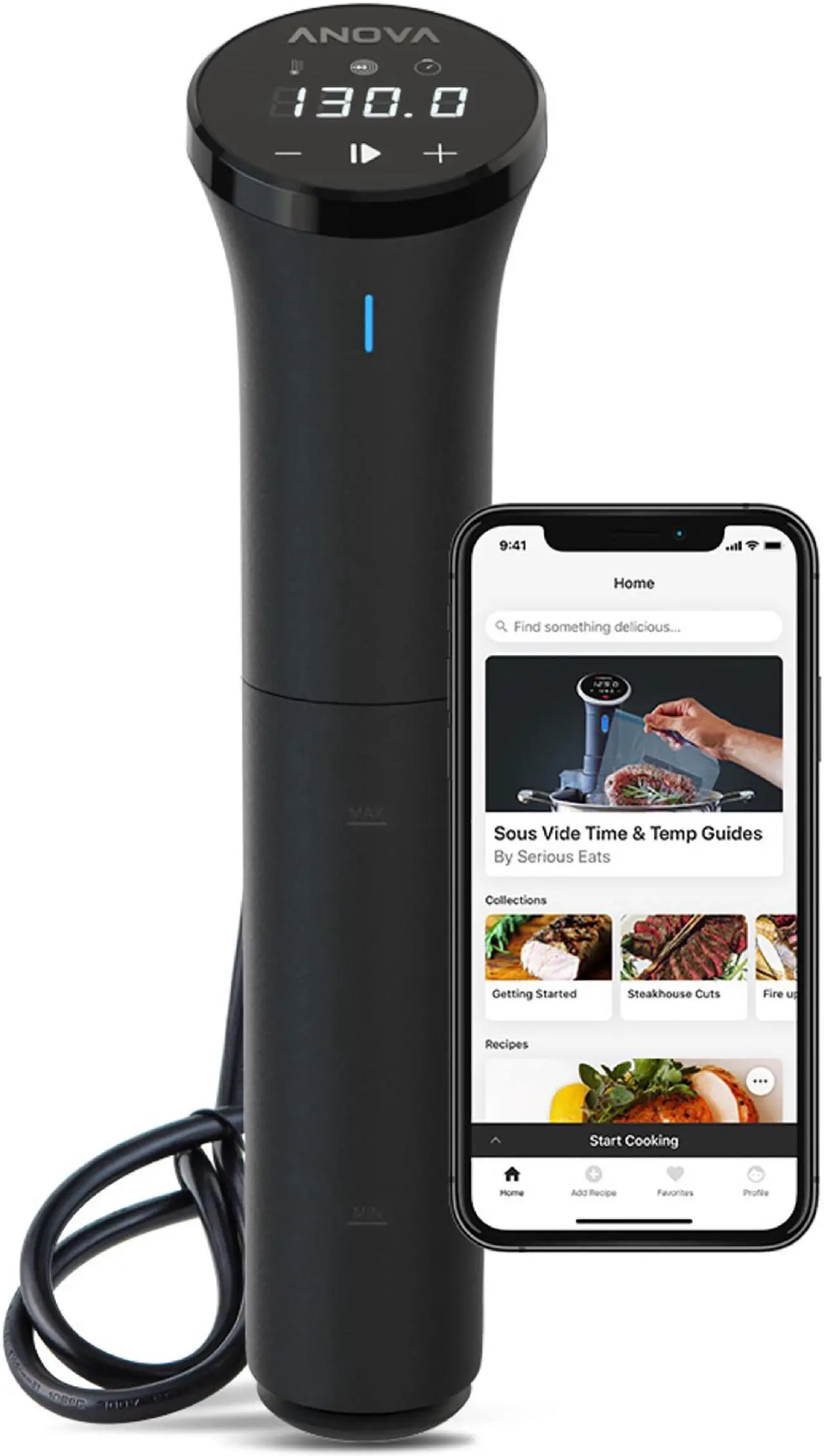 Main image of Anova Culinary Sous Vide Precision Cooker Nano | Bluetooth | 750W | Anova App Included