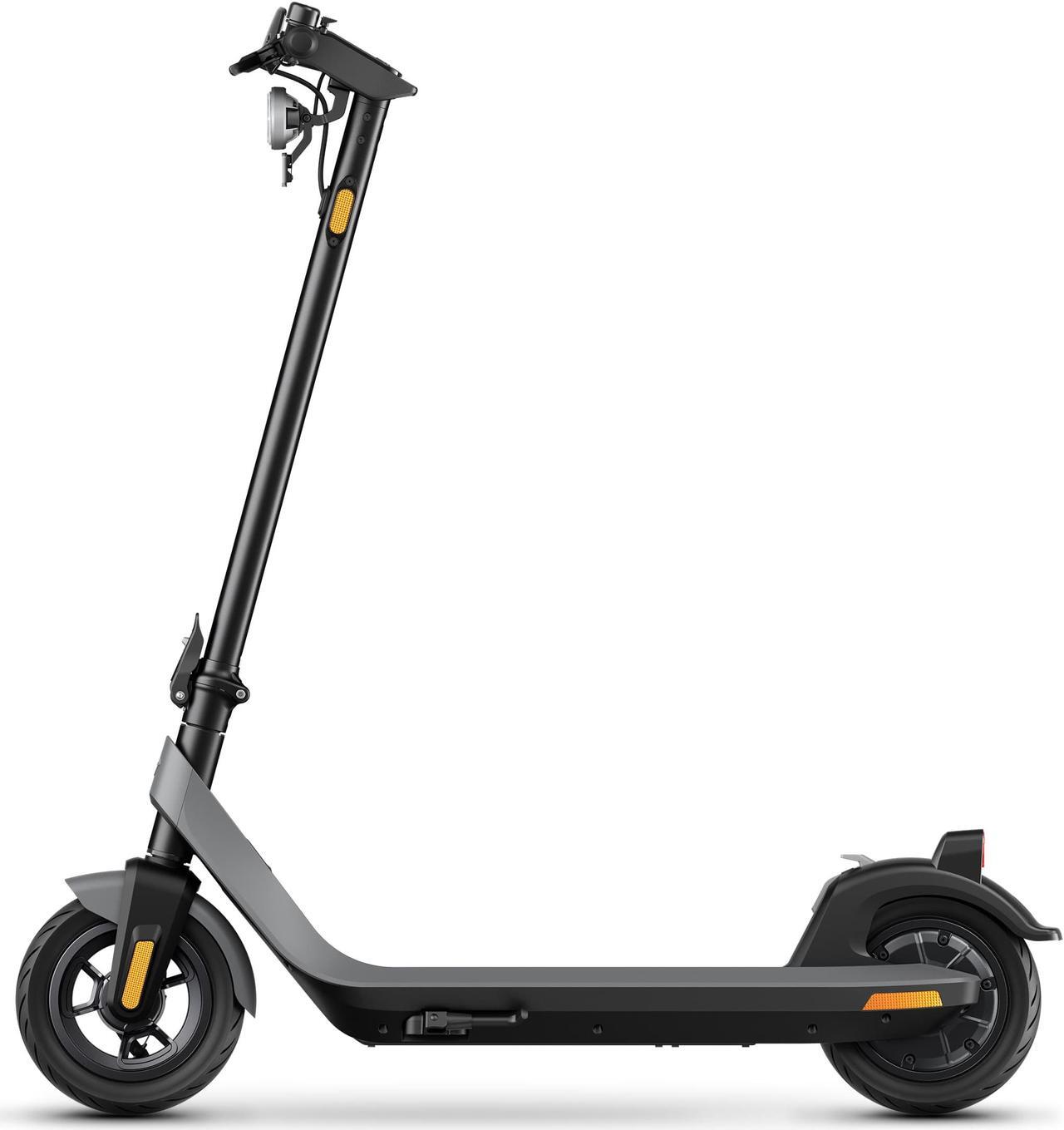 Alt view image 2 of 7 - NIU Kick Electric Scooter Adult KQi2 Pro, Foldable 25 Mile Range 17mph, Gray