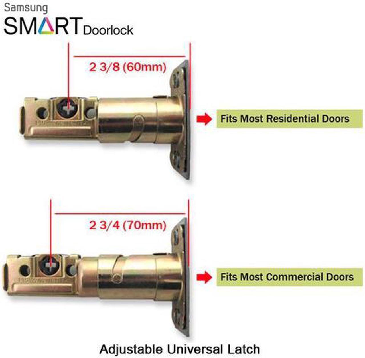 Alt view image 6 of 7 - SAMSUNG SMART Digital Door Lock Keyless Deadbolt Lock SHS-3321 Deadbolt Doorlock
