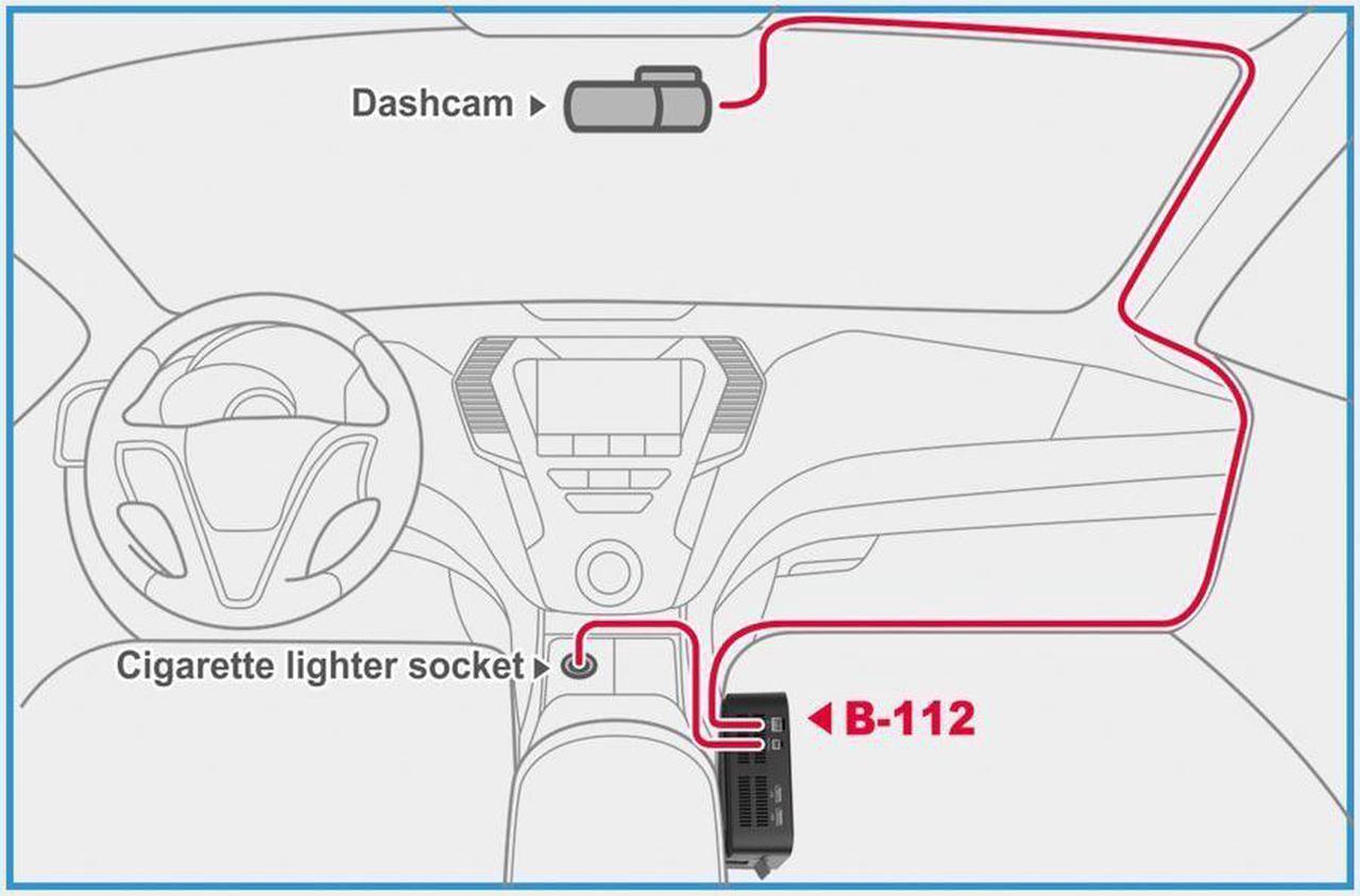 Alt view image 2 of 4 - BlackVue Power Magic Battery Pack (B-112) for Any Dash Cam Parking Mode