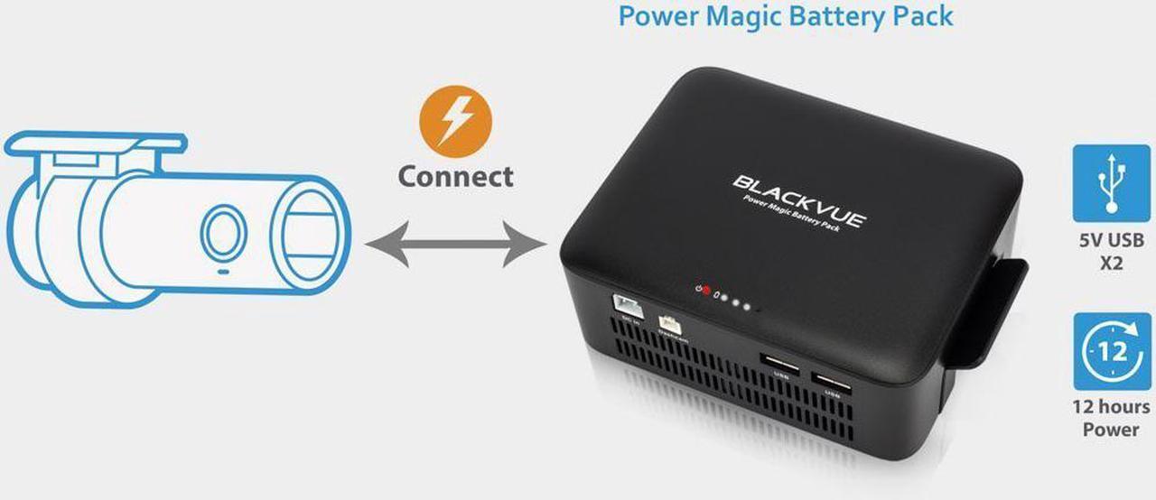Alt view image 3 of 4 - BlackVue Power Magic Battery Pack (B-112) for Any Dash Cam Parking Mode