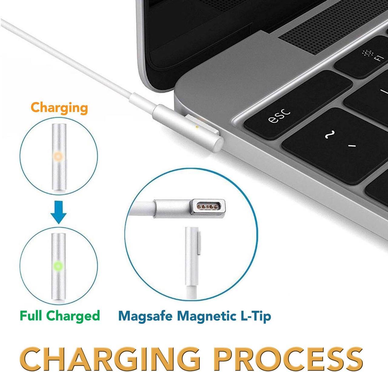 Alt view image 6 of 7 - 60W 16.5V 3.65A AC Adapter Charger For Apple MacBook Pro 13" A1330 A1278 (Before Mid 2012 Models)