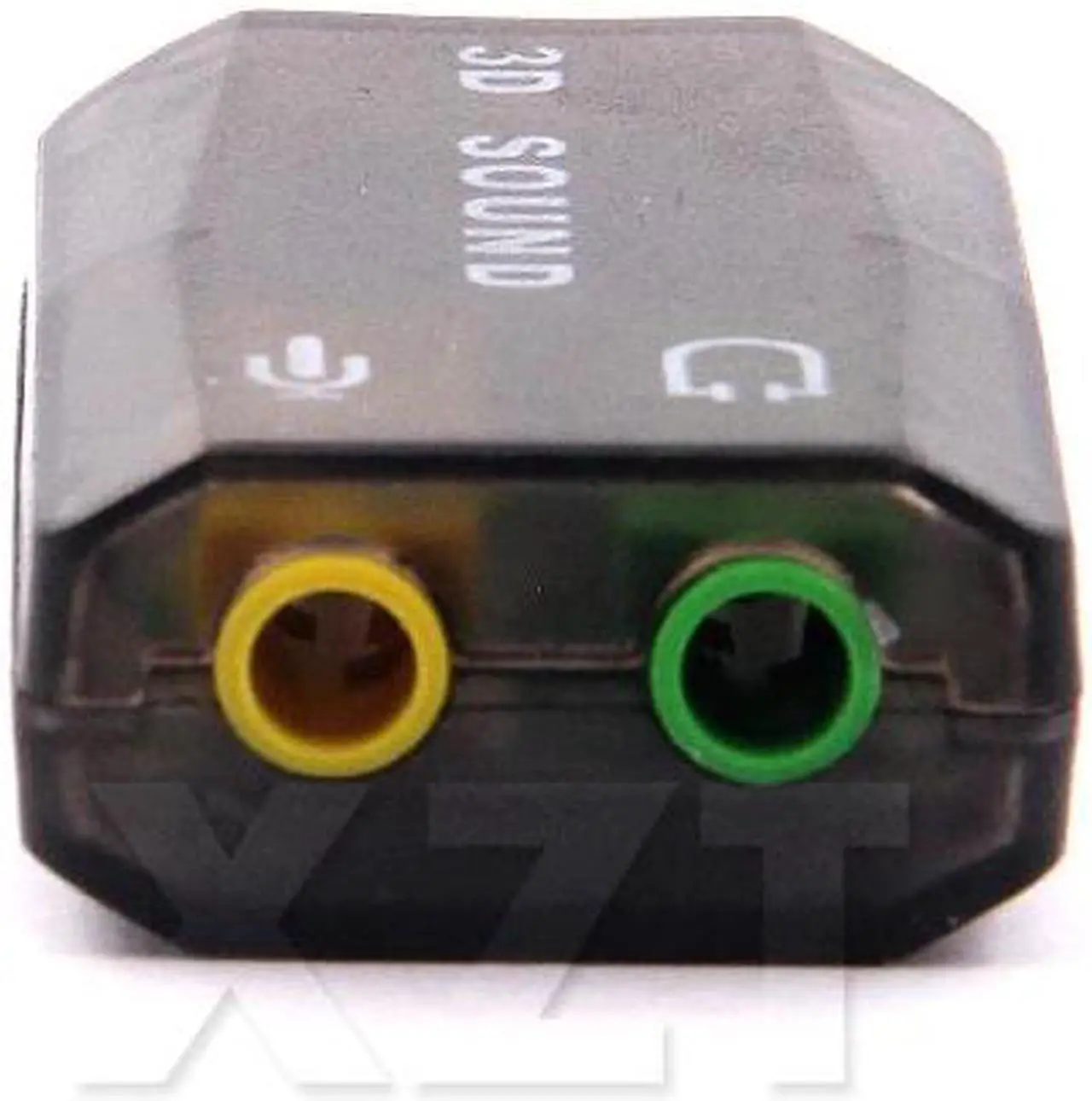 Alt view image 4 of 5 - 1pcs Hot Sale USB to 3D Audio USB External Sound Card Adapter 5.1 Channel Sound Professional Microphone 3.5mm connector