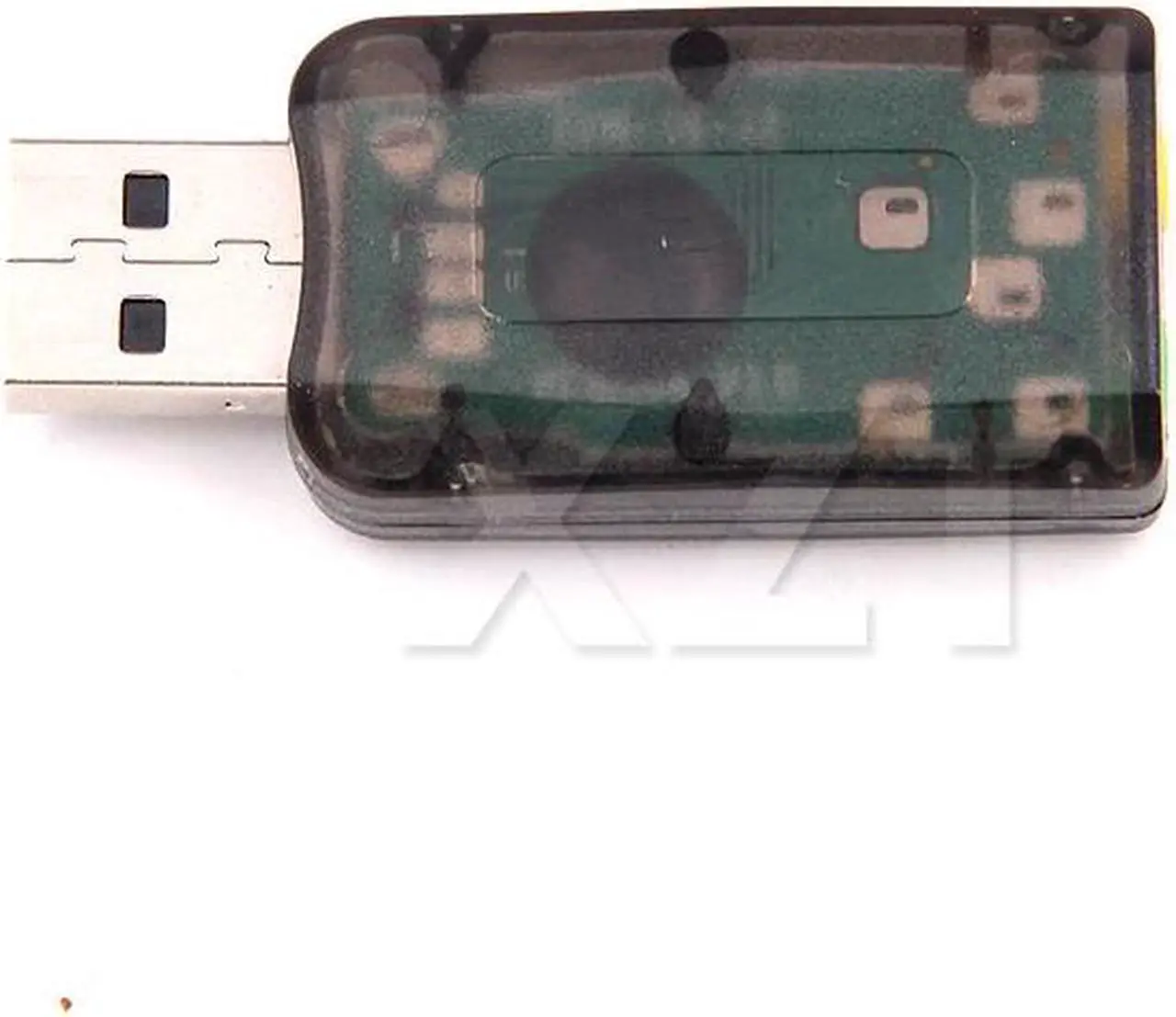 Alt view image 5 of 5 - 1pcs Hot Sale USB to 3D Audio USB External Sound Card Adapter 5.1 Channel Sound Professional Microphone 3.5mm connector