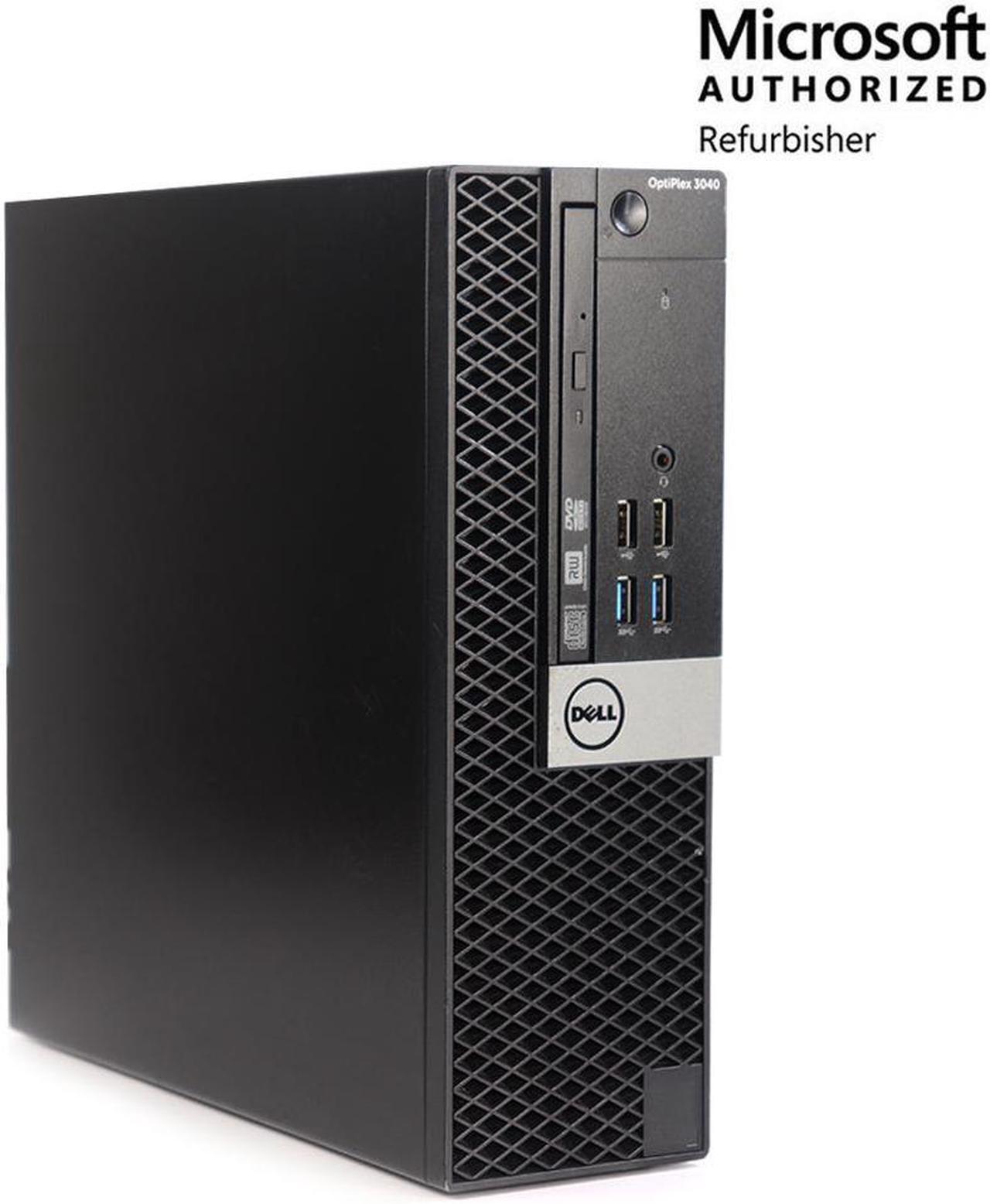 Main image of Dell Desktop Optiplex Work Computer PC Intel i3 6th Gen (3.70GHz) 8GB NEW 512GB SSD Windows 10, Keyboard and Mouse