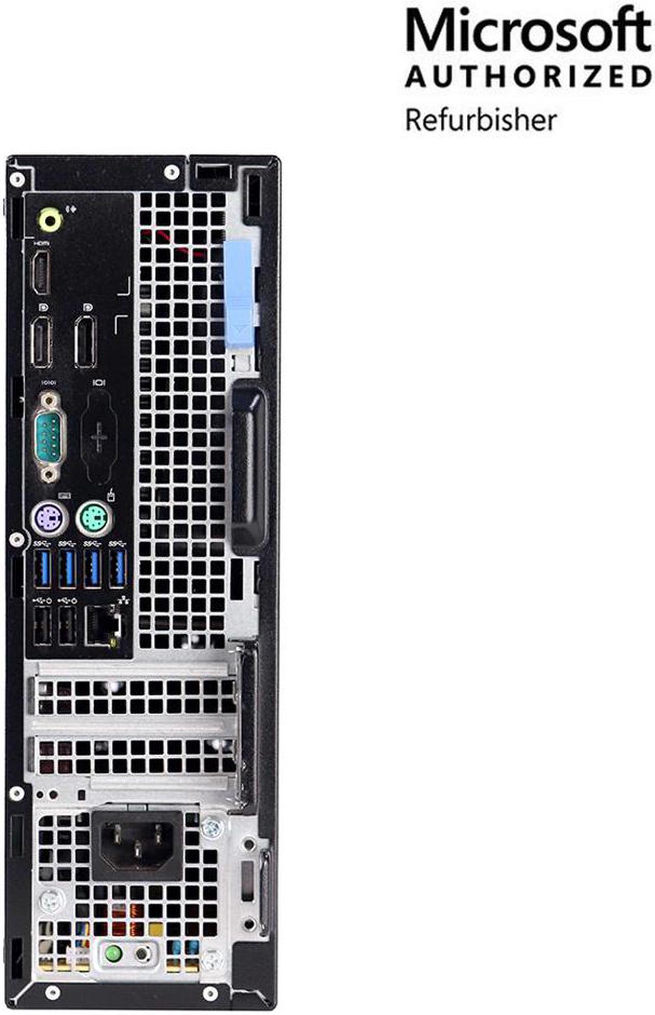 Alt view image 4 of 4 - Dell Desktop Optiplex Work Computer PC Intel i3 6th Gen (3.70GHz) 8GB NEW 512GB SSD Windows 10, Keyboard and Mouse