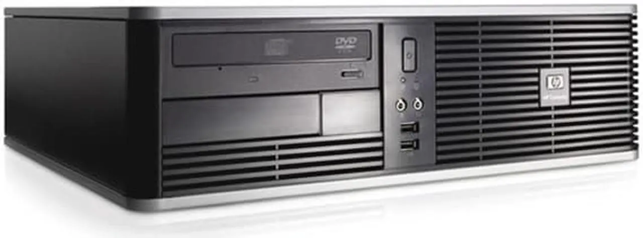 Alt view image 3 of 6 - HP Windows 10 Pro Desktop Combo Deal Computer PC with a Intel Core 2 Duo 2.13Ghz Processor 4GB RAM 160GB HD and a 17" LCD Monitor
